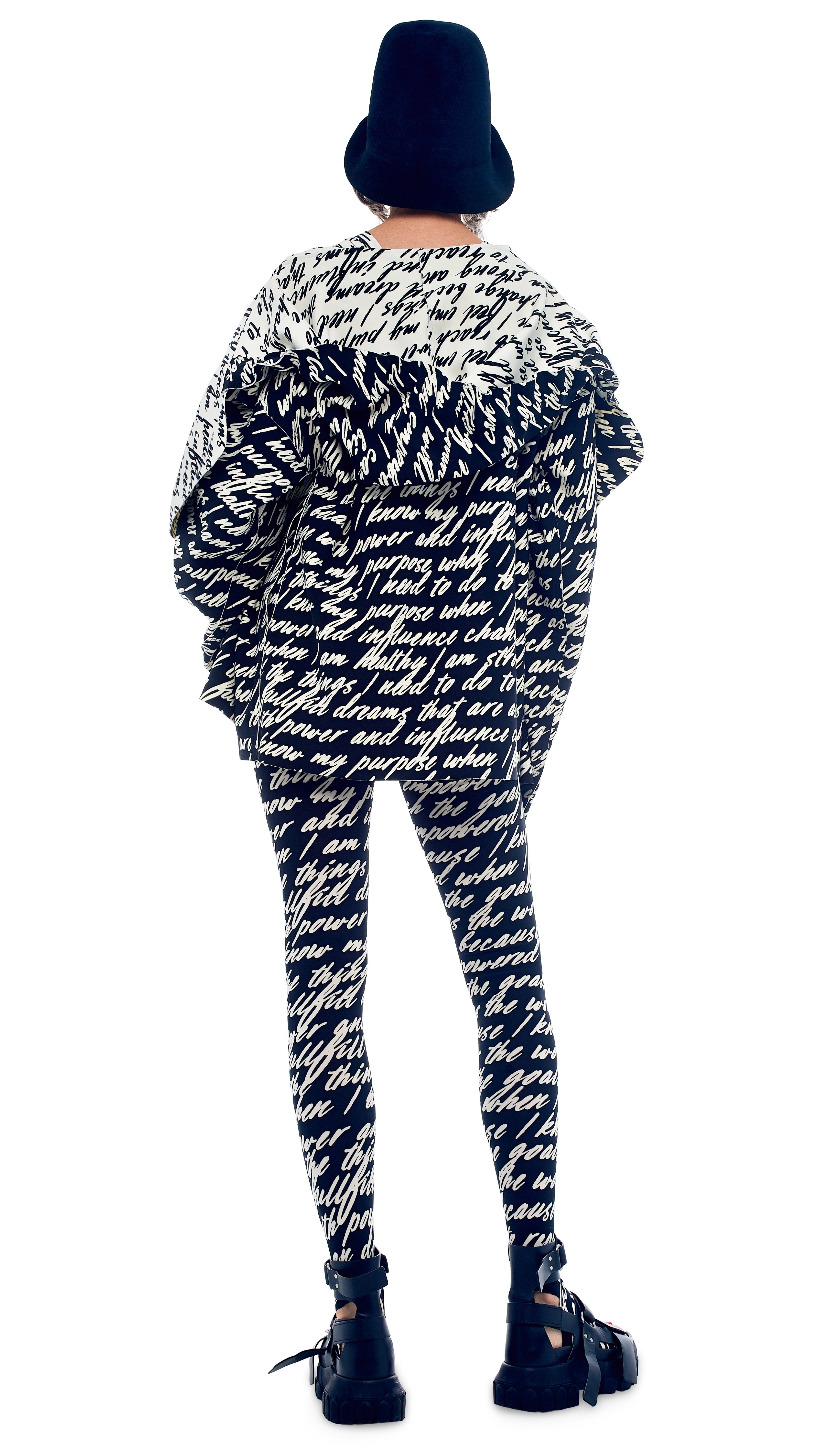 LEGGING WITH FOOTIE sold by Norma Kamali product image thumbnail 7