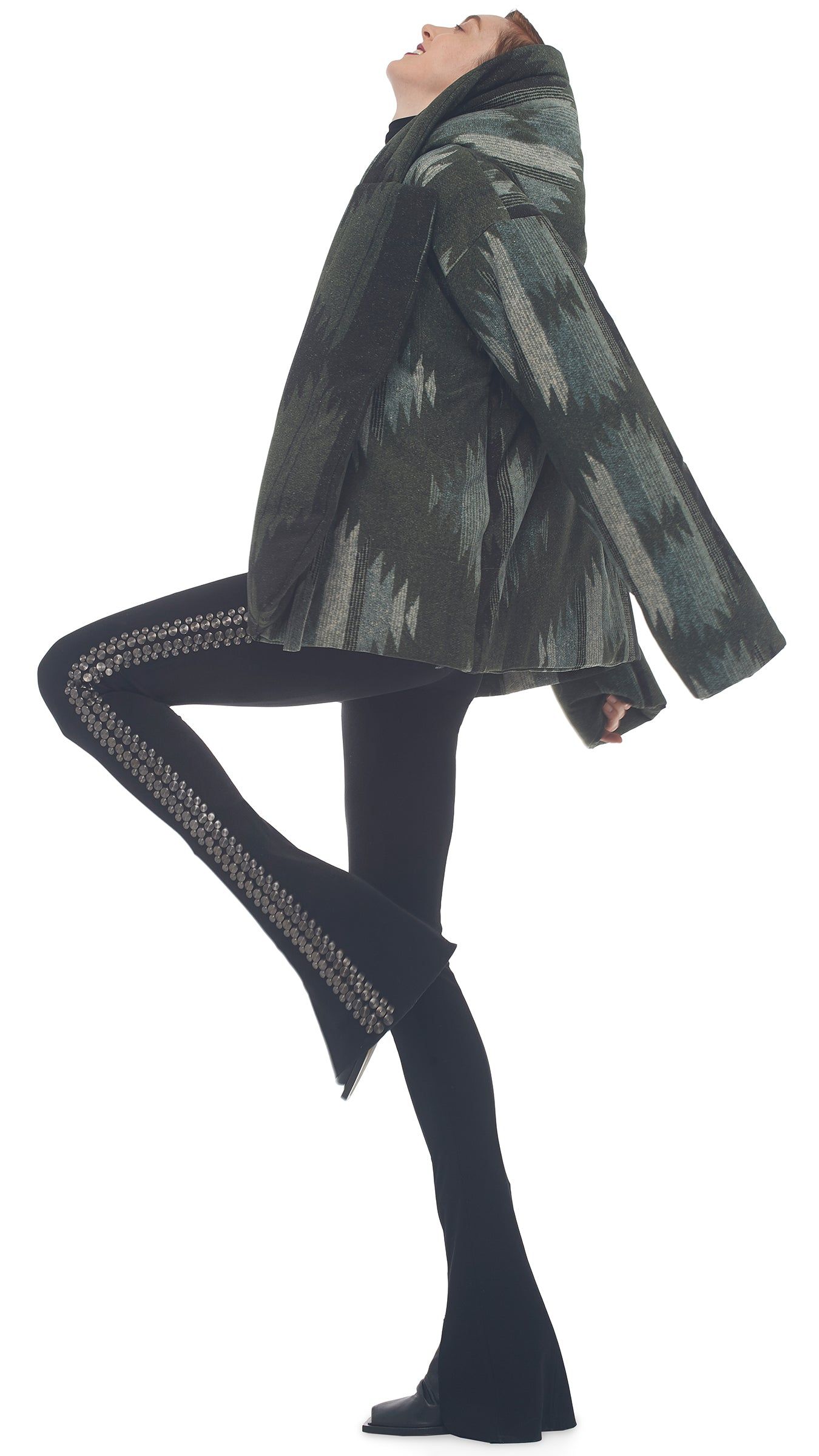 HOODED SLEEPING BAG JACKET sold by Norma Kamali product image thumbnail 5