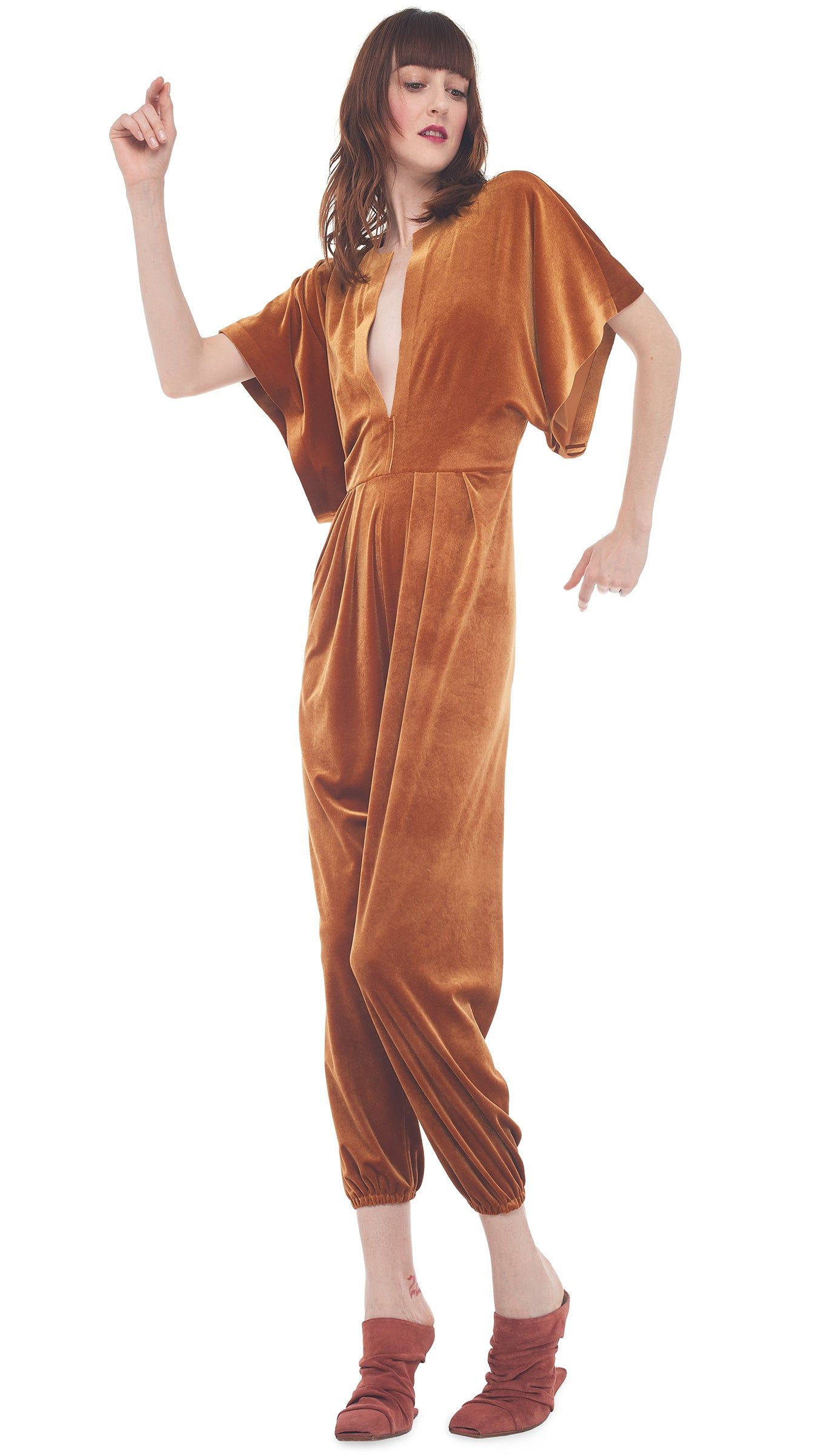 RECTANGLE JOG JUMPSUIT sold by Norma Kamali product image thumbnail 5