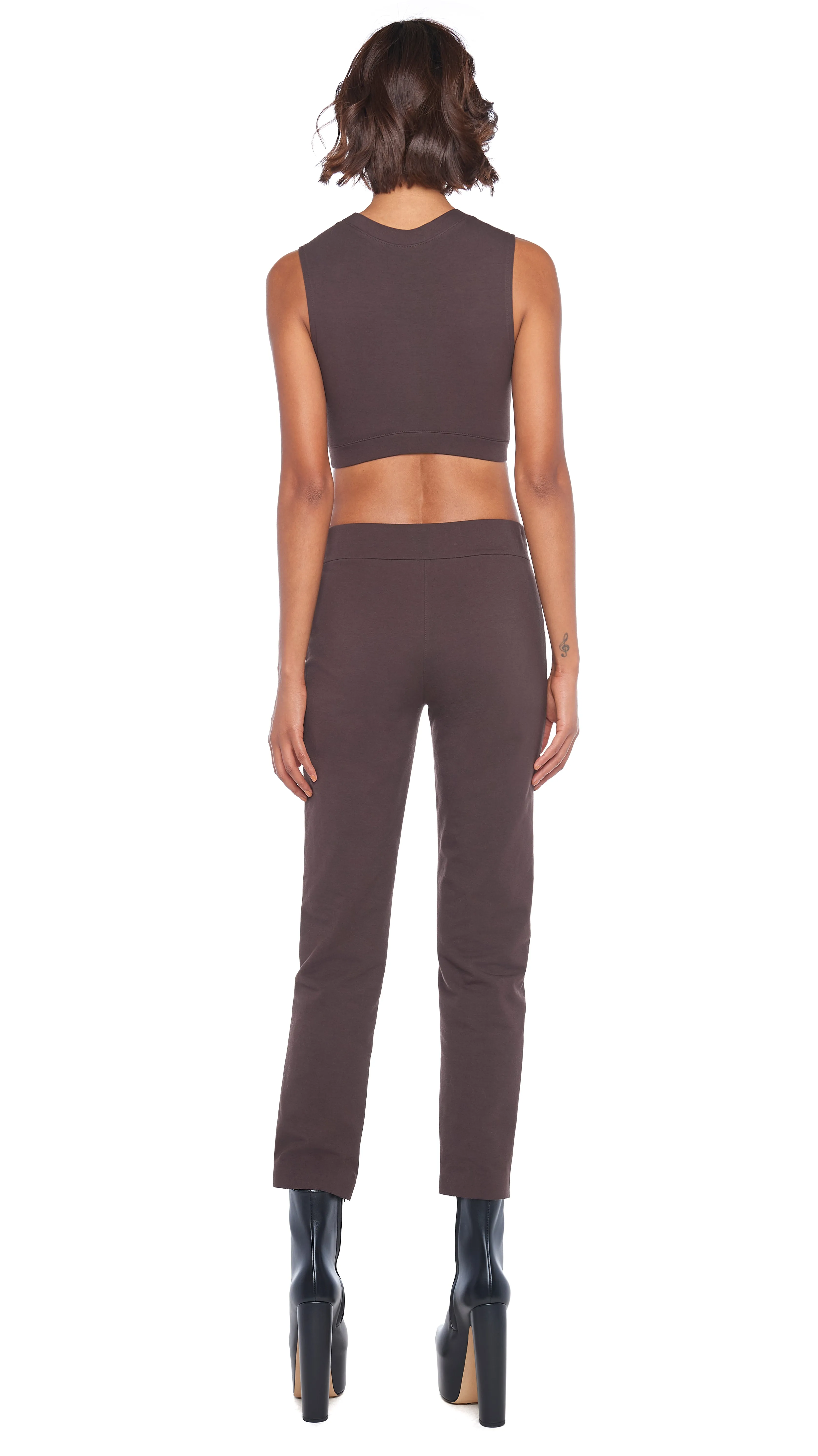 TAILORED PENCIL PANT sold by Norma Kamali product image thumbnail 3