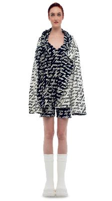 REVERSIBLE HOODED JACKET sold by Norma Kamali