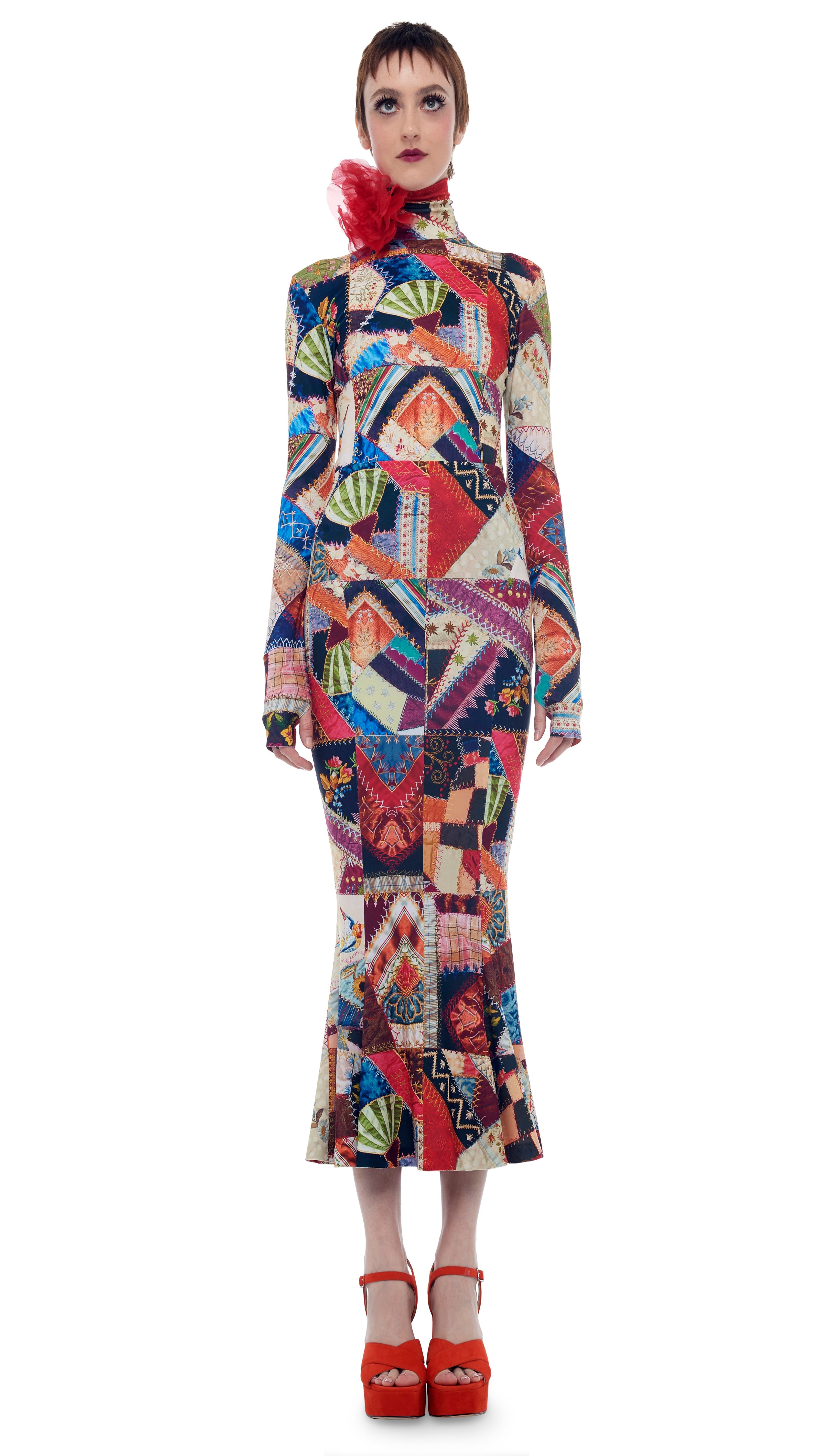 LONG SLEEVE TURTLE TOP sold by Norma Kamali