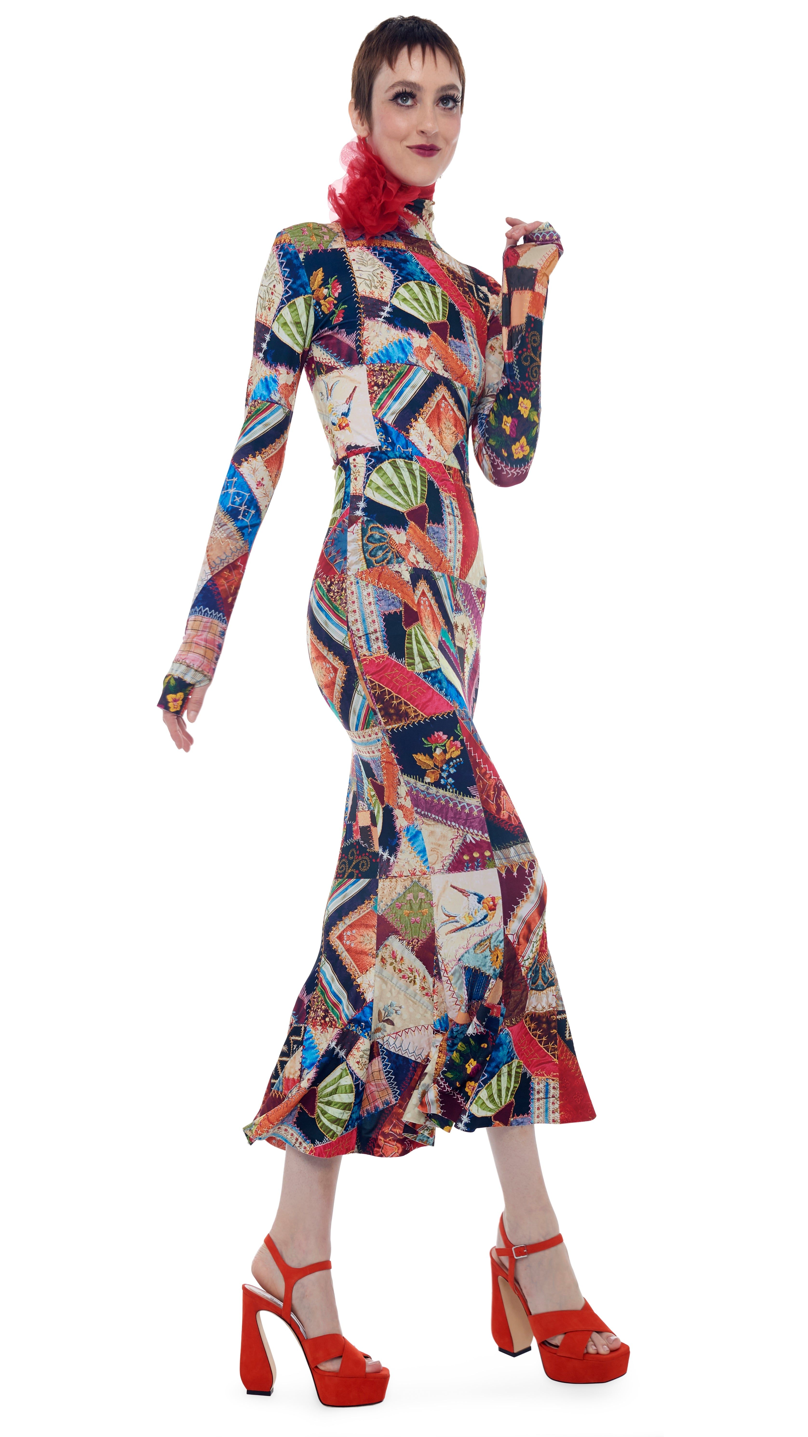 LONG SLEEVE TURTLE TOP sold by Norma Kamali product image thumbnail 5