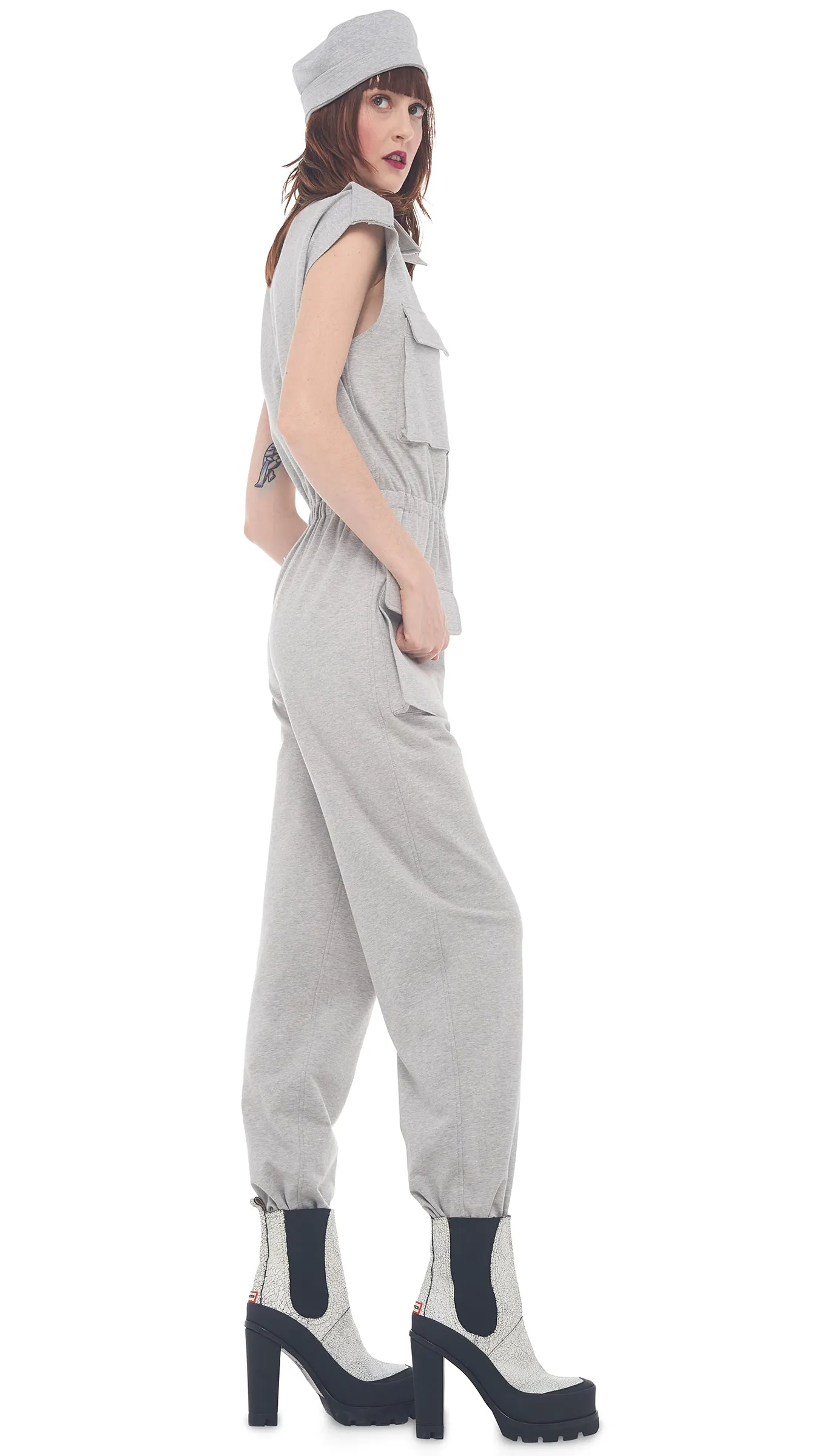 NK CARGO JUMPSUIT sold by Norma Kamali product image thumbnail 4
