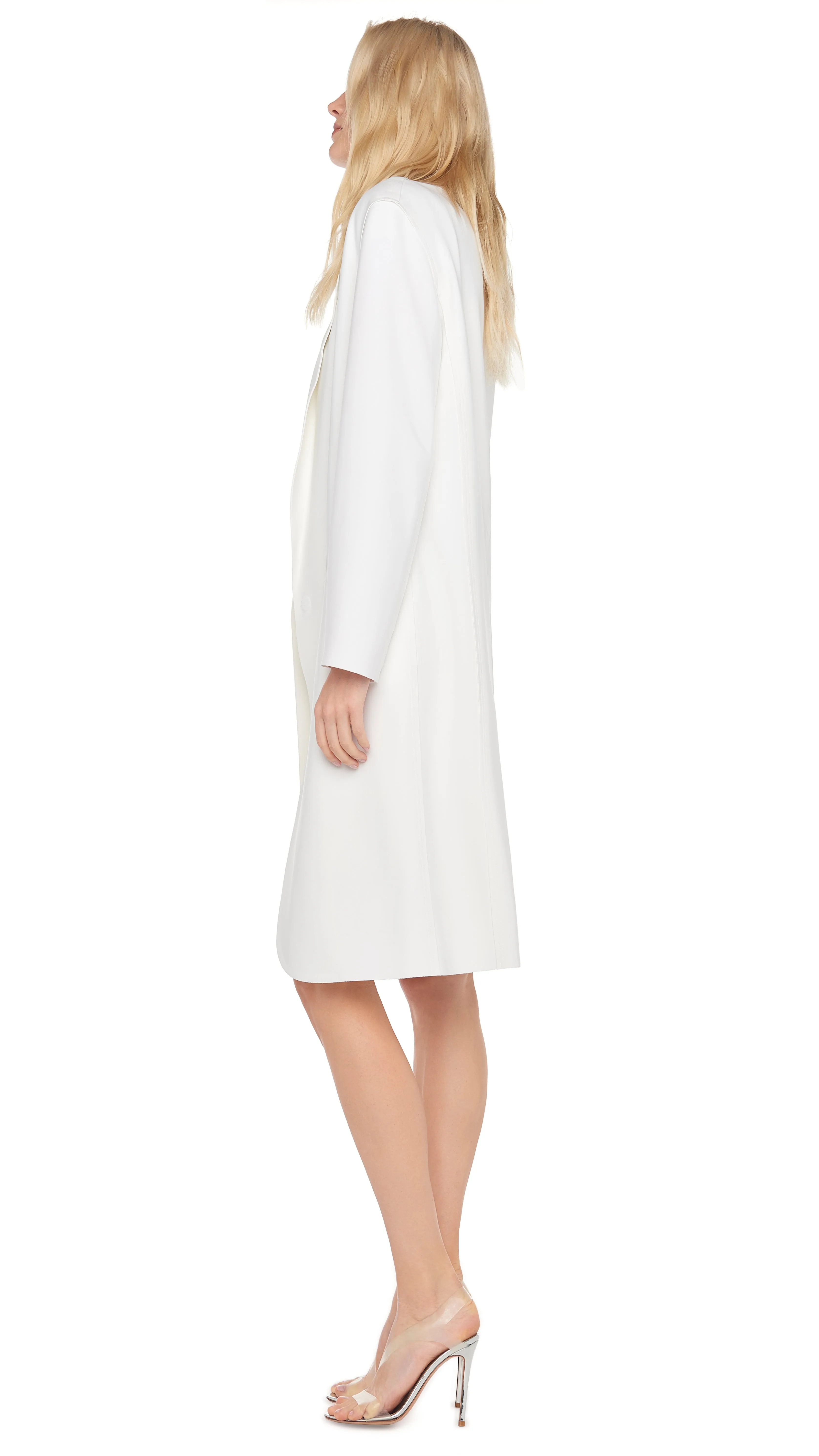 EASY FIT SB JACKET BELOW THE KNEE sold by Norma Kamali product image thumbnail 2