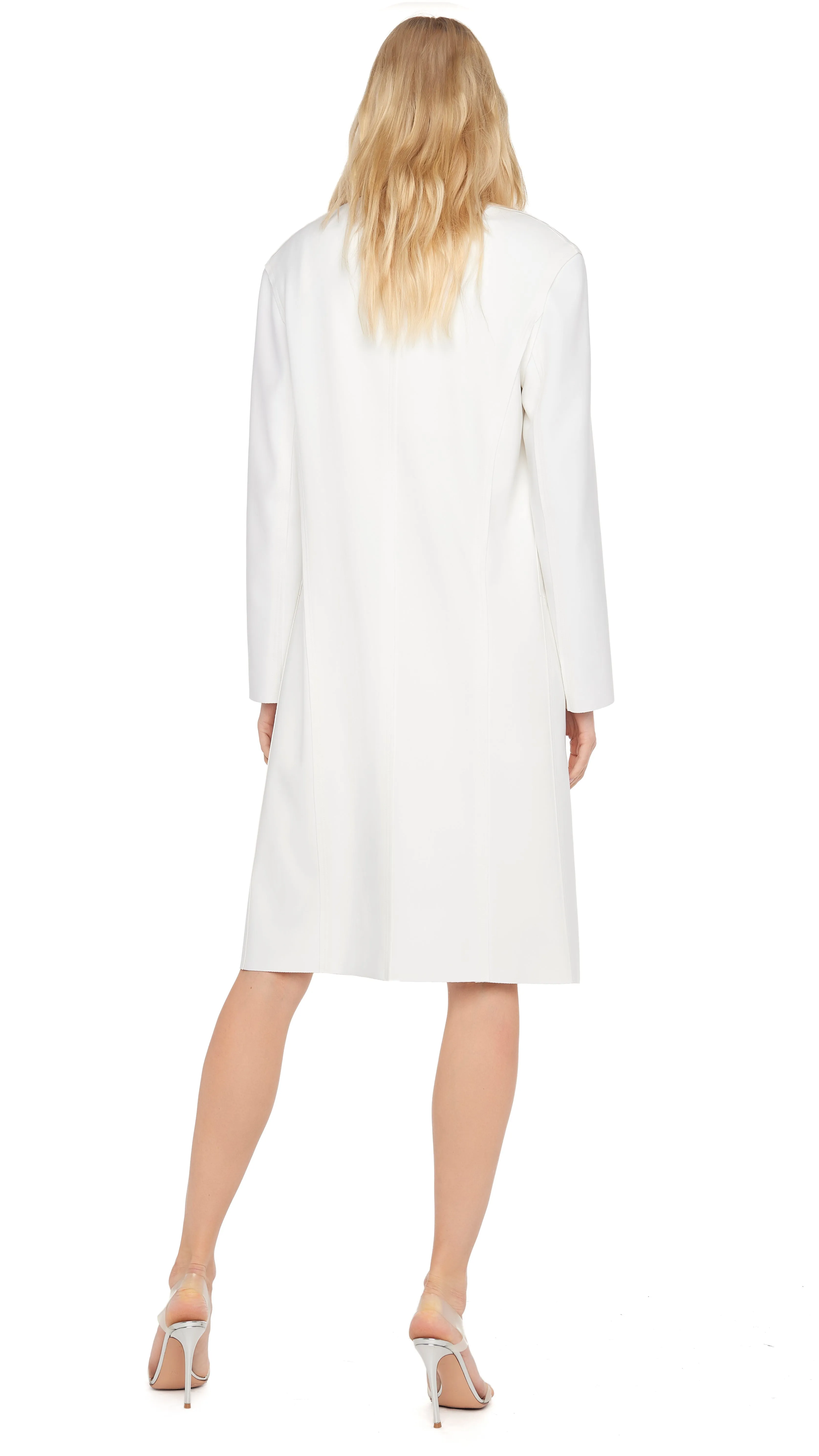 EASY FIT SB JACKET BELOW THE KNEE sold by Norma Kamali product image thumbnail 3