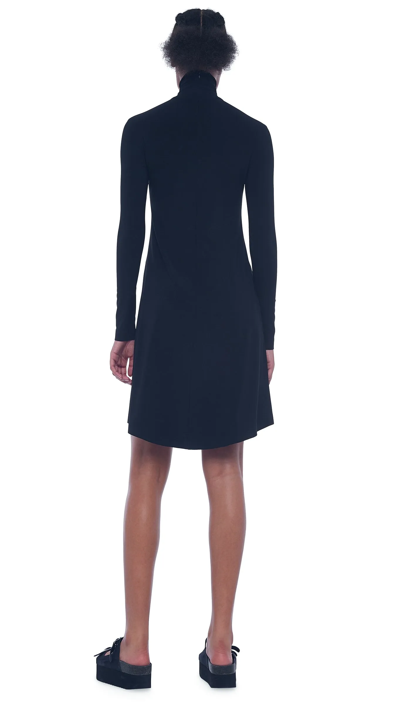 TURTLE SWING DRESS sold by Norma Kamali product image thumbnail 4