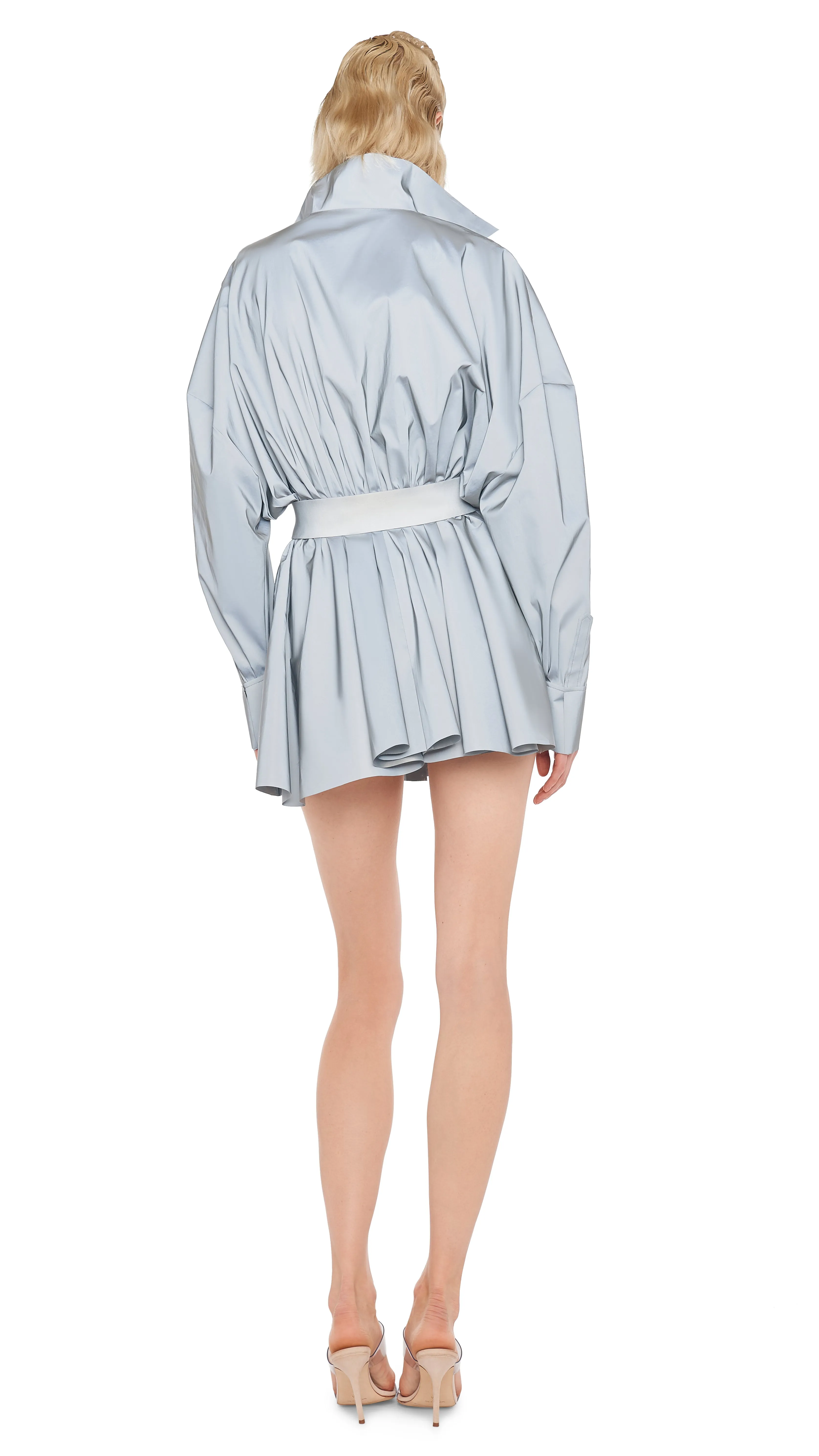 SUPER OS BF NK SHIRT MINI DRESS sold by Norma Kamali product image thumbnail 3