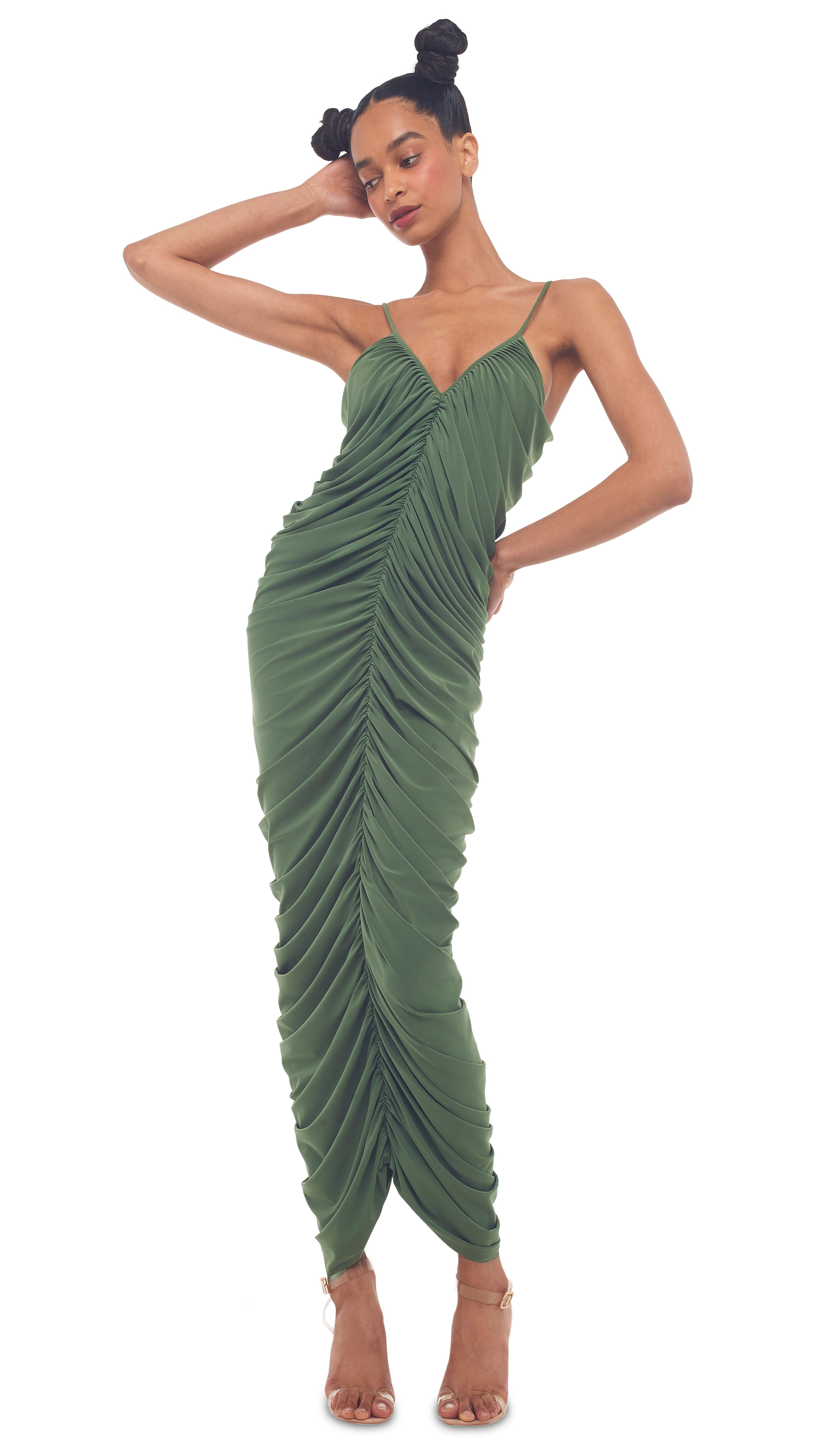 SLIP DIANA GOWN sold by Norma Kamali product image thumbnail 5