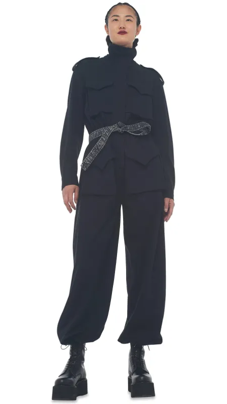 OVERSIZE CARGO JUMPSUIT sold by Norma Kamali