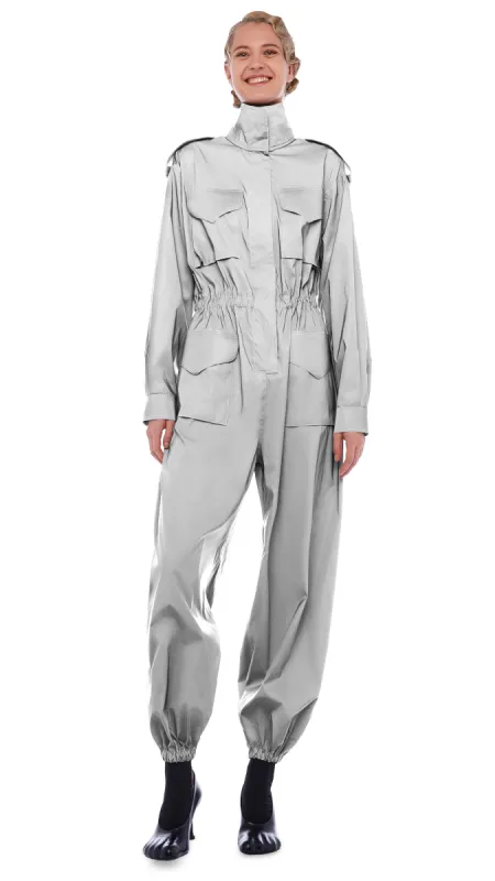 OS TURTLE CARGO JUMPSUIT sold by Norma Kamali