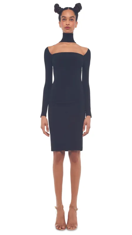 LONG SLEEVE TURTLE DRESS sold by Norma Kamali