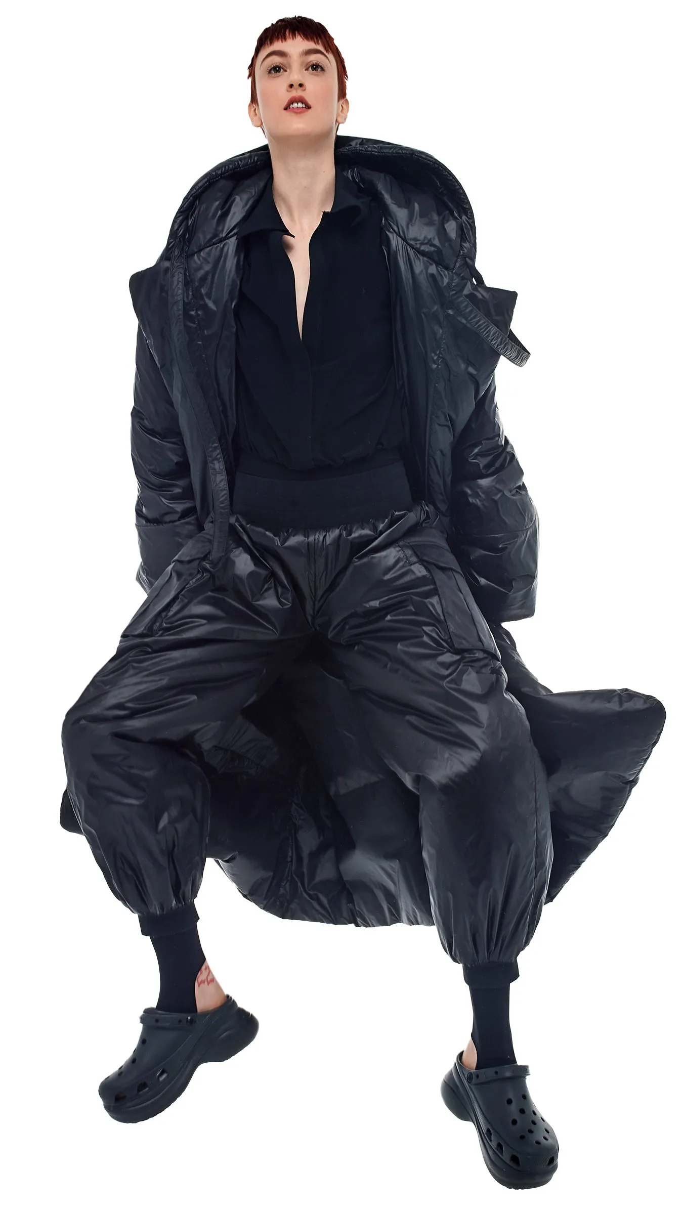 HOODED OS BF SLEEPING BAG sold by Norma Kamali product image thumbnail 5