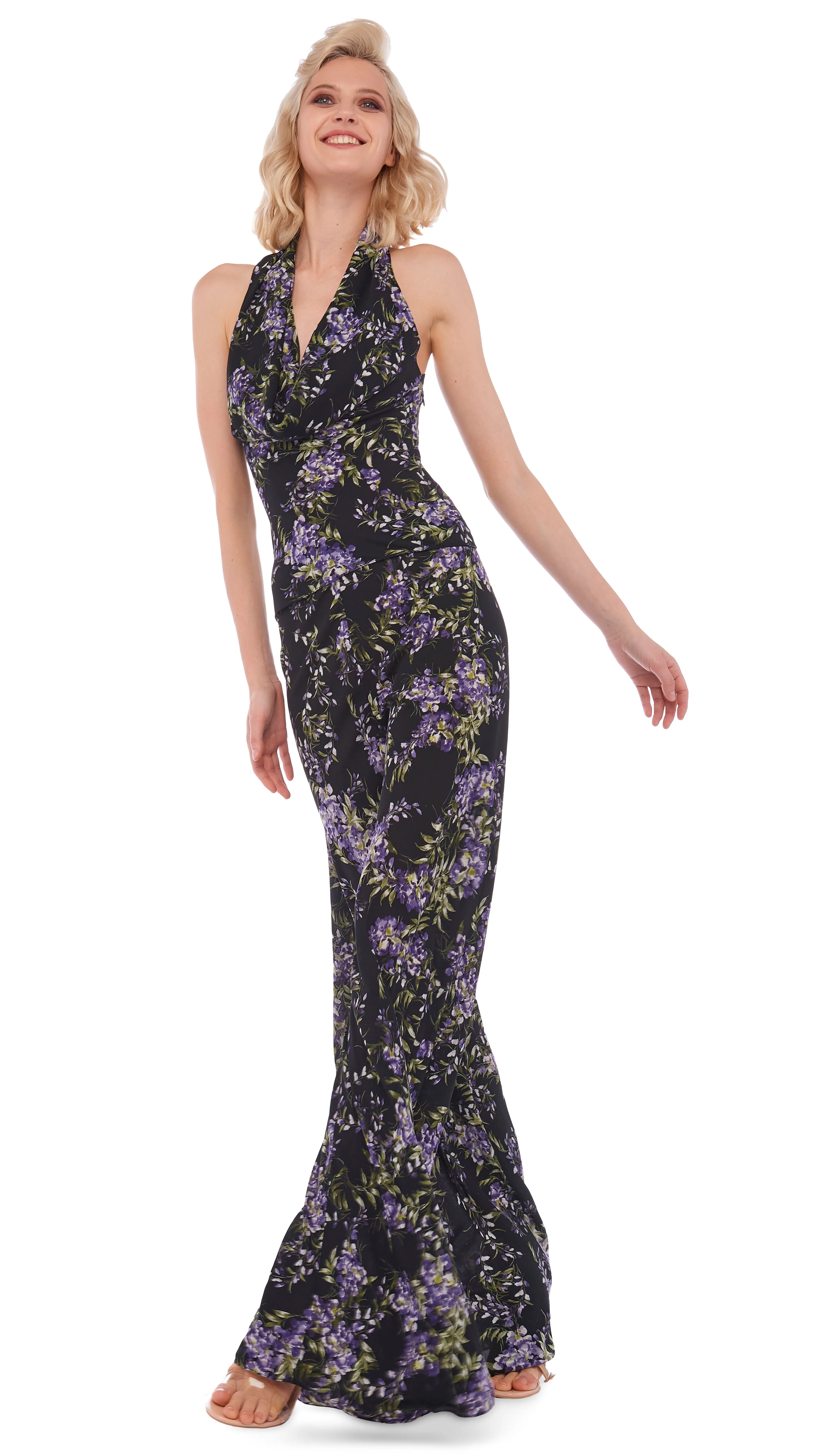 HALTER DRAPE TOP sold by Norma Kamali product image thumbnail 5