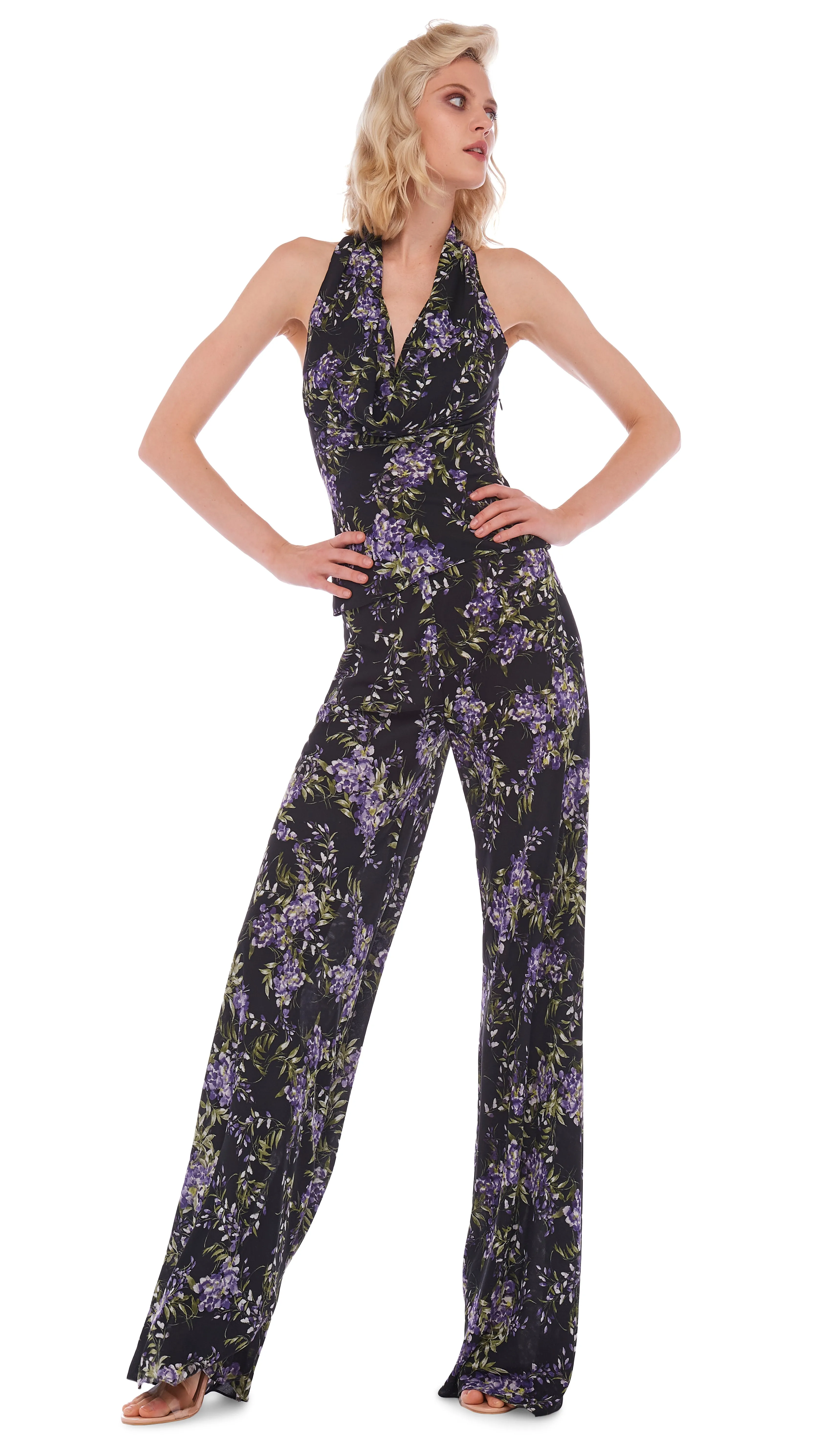 HALTER DRAPE TOP sold by Norma Kamali product image thumbnail 4