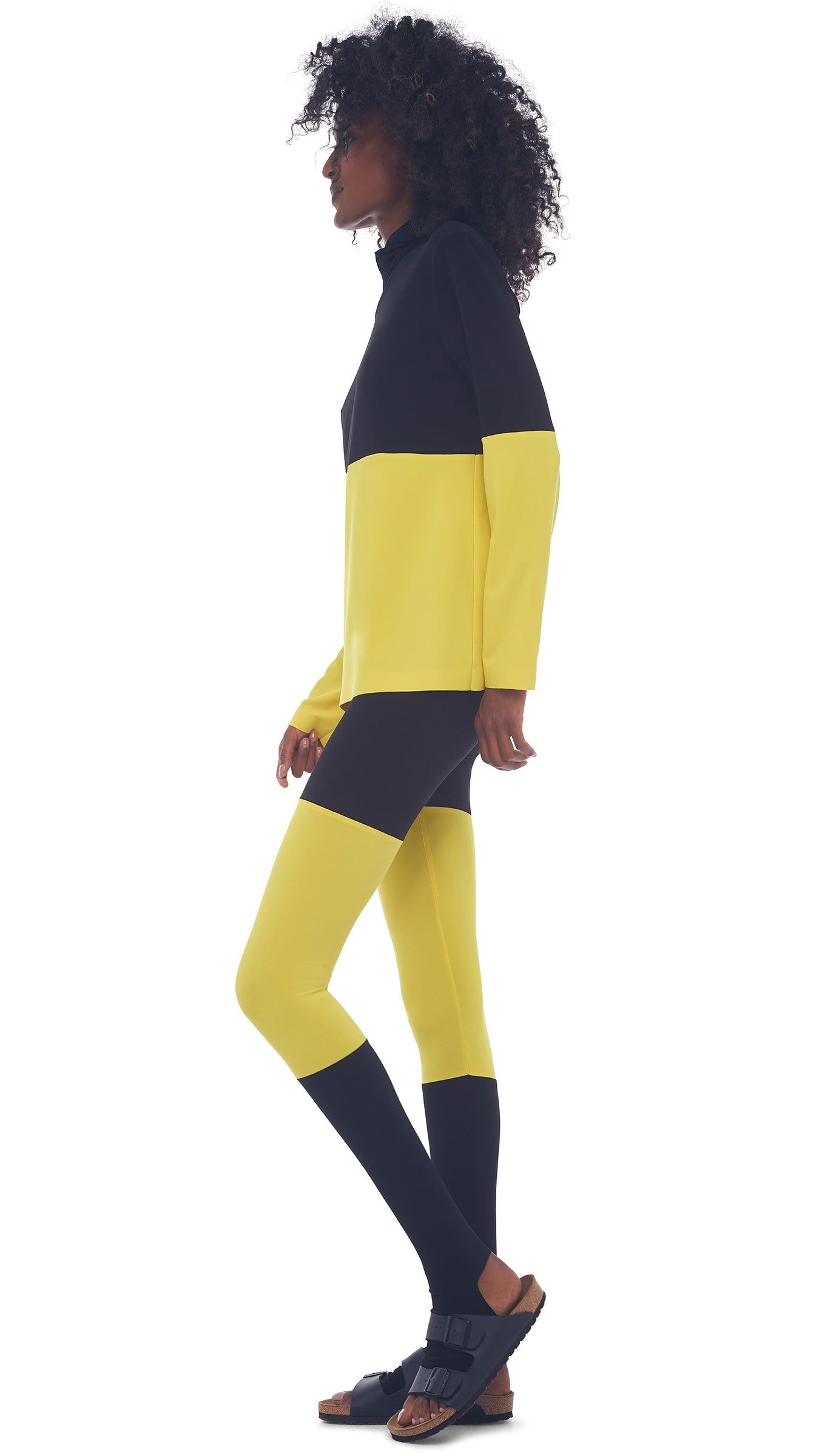 SPLICED SHORT BF HOODED TOP sold by Norma Kamali product image thumbnail 2