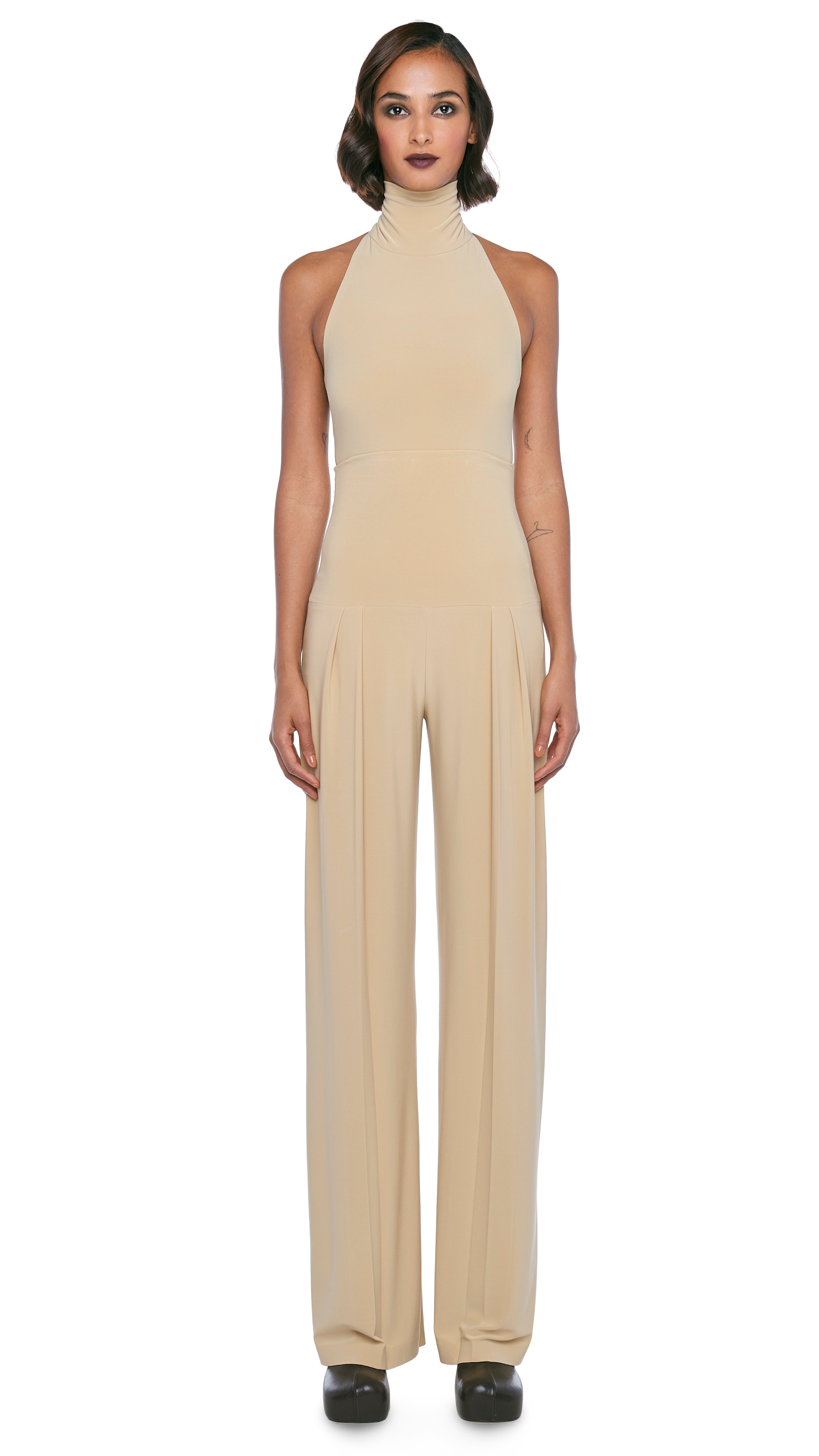 HIGH WAIST PLEAT PANT sold by Norma Kamali