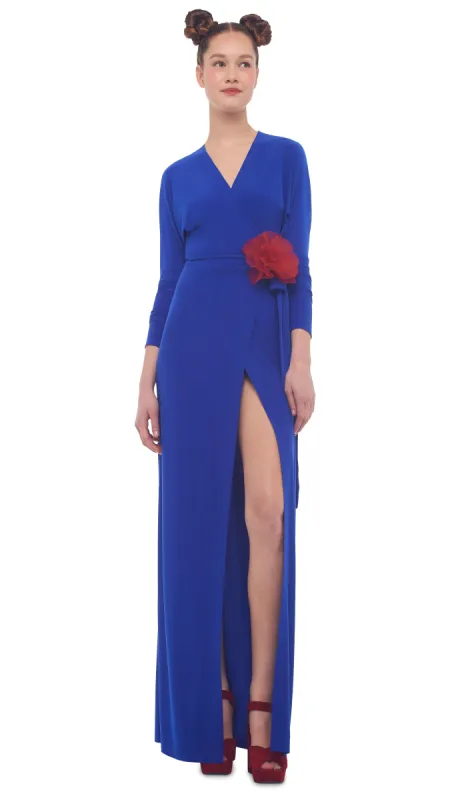 DOLMAN WRAP STRAIGHT GOWN sold by Norma Kamali