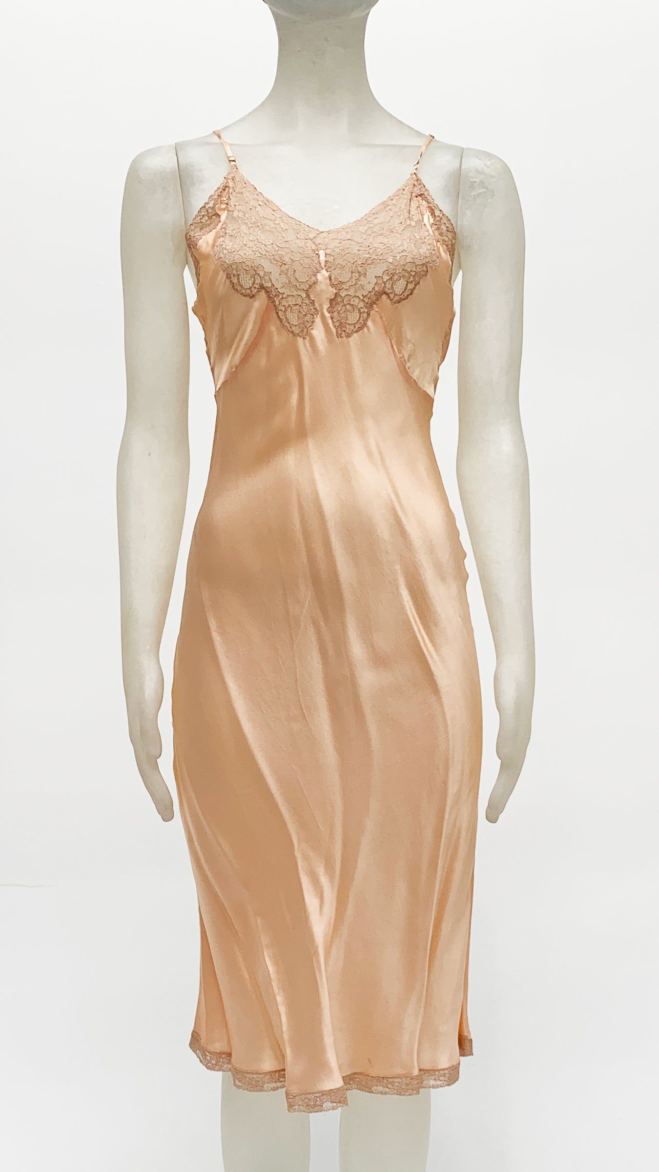 SLIP LACE DRESS sold by Norma Kamali