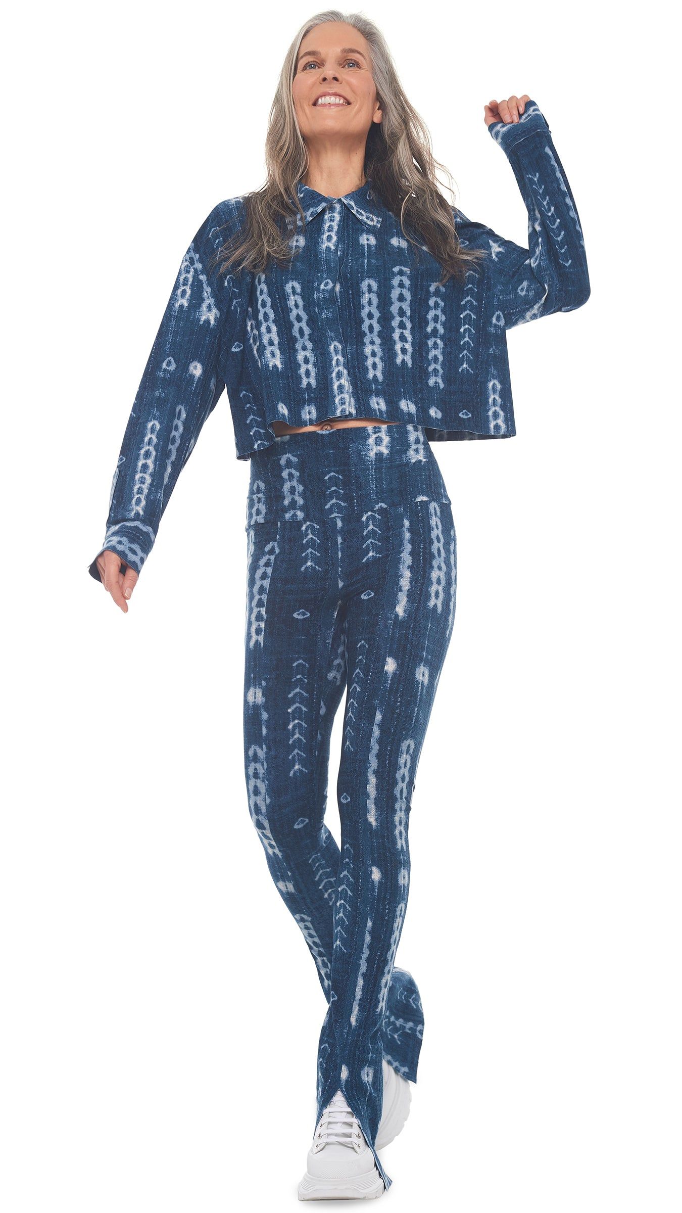 CROPPED OVERSIZED NK SHIRT sold by Norma Kamali product image thumbnail 12