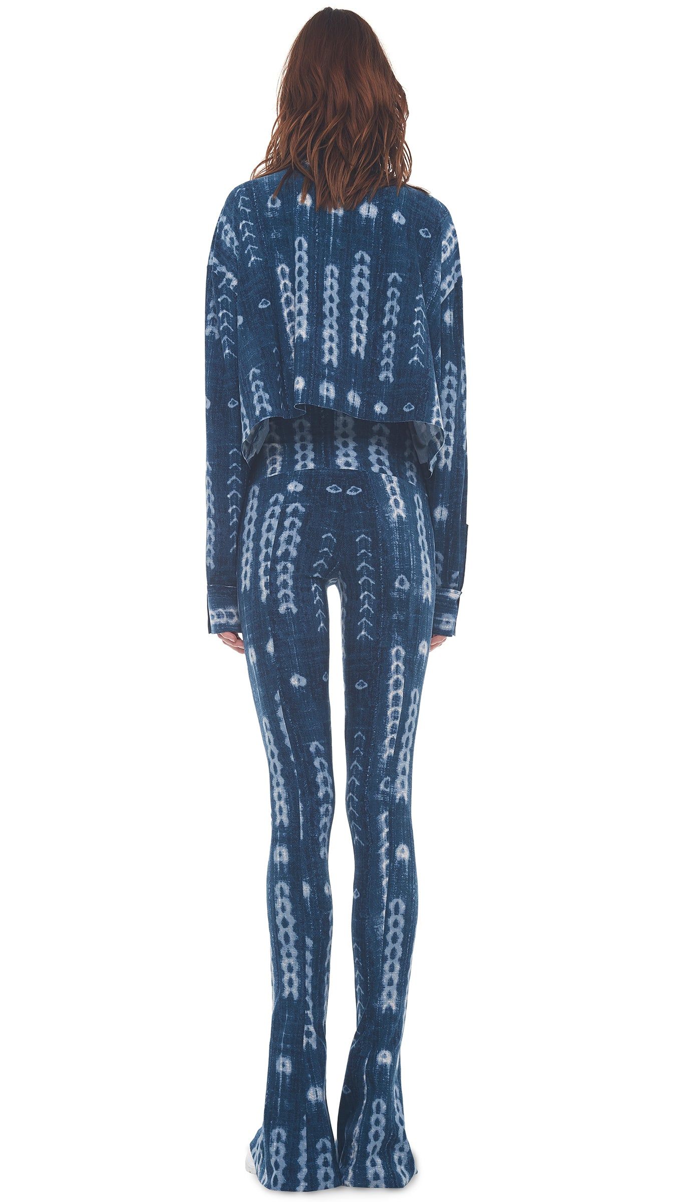 CROPPED OVERSIZED NK SHIRT sold by Norma Kamali product image thumbnail 3