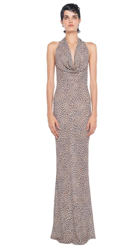 HALTER DRAPE BIAS GOWN sold by Norma Kamali