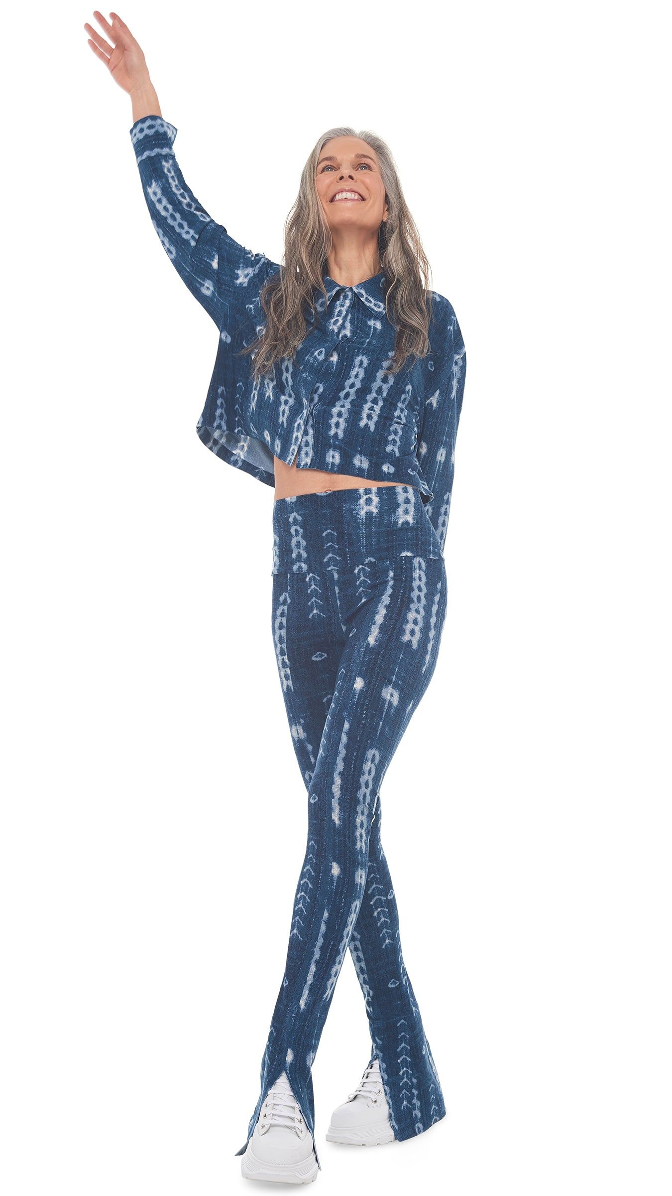 CROPPED OVERSIZED NK SHIRT sold by Norma Kamali product image thumbnail 11