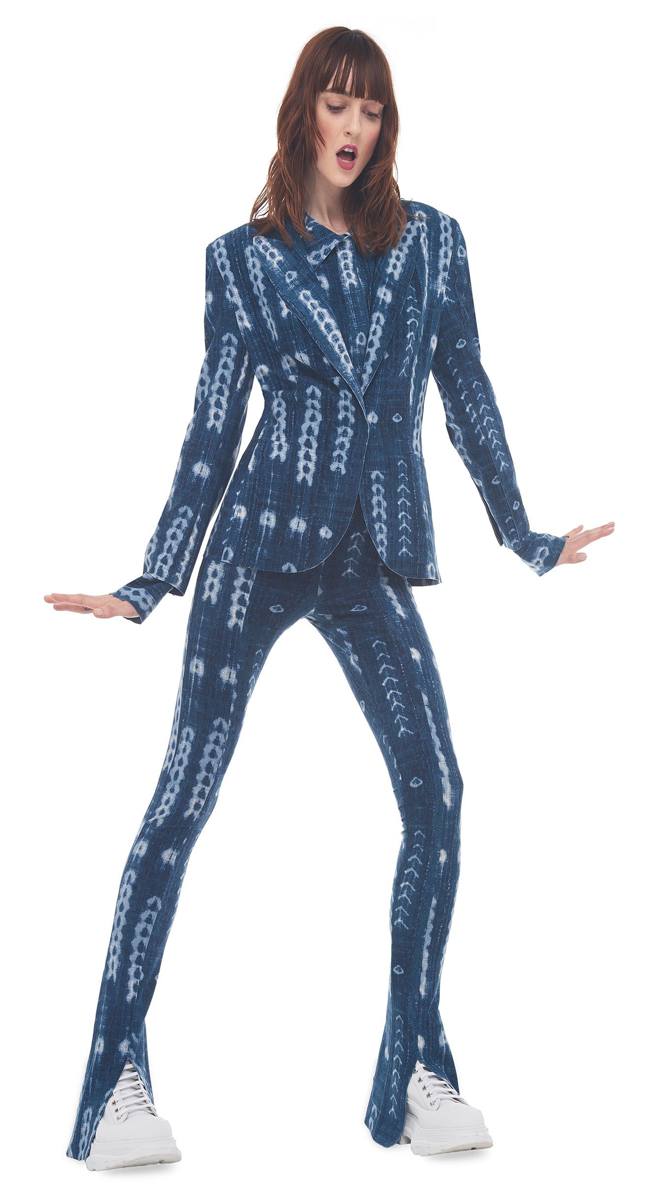 CROPPED OVERSIZED NK SHIRT sold by Norma Kamali product image thumbnail 7