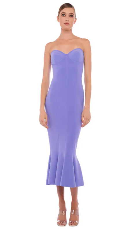 CORSET DRESS TO MIDCALF made by Norma Kamali