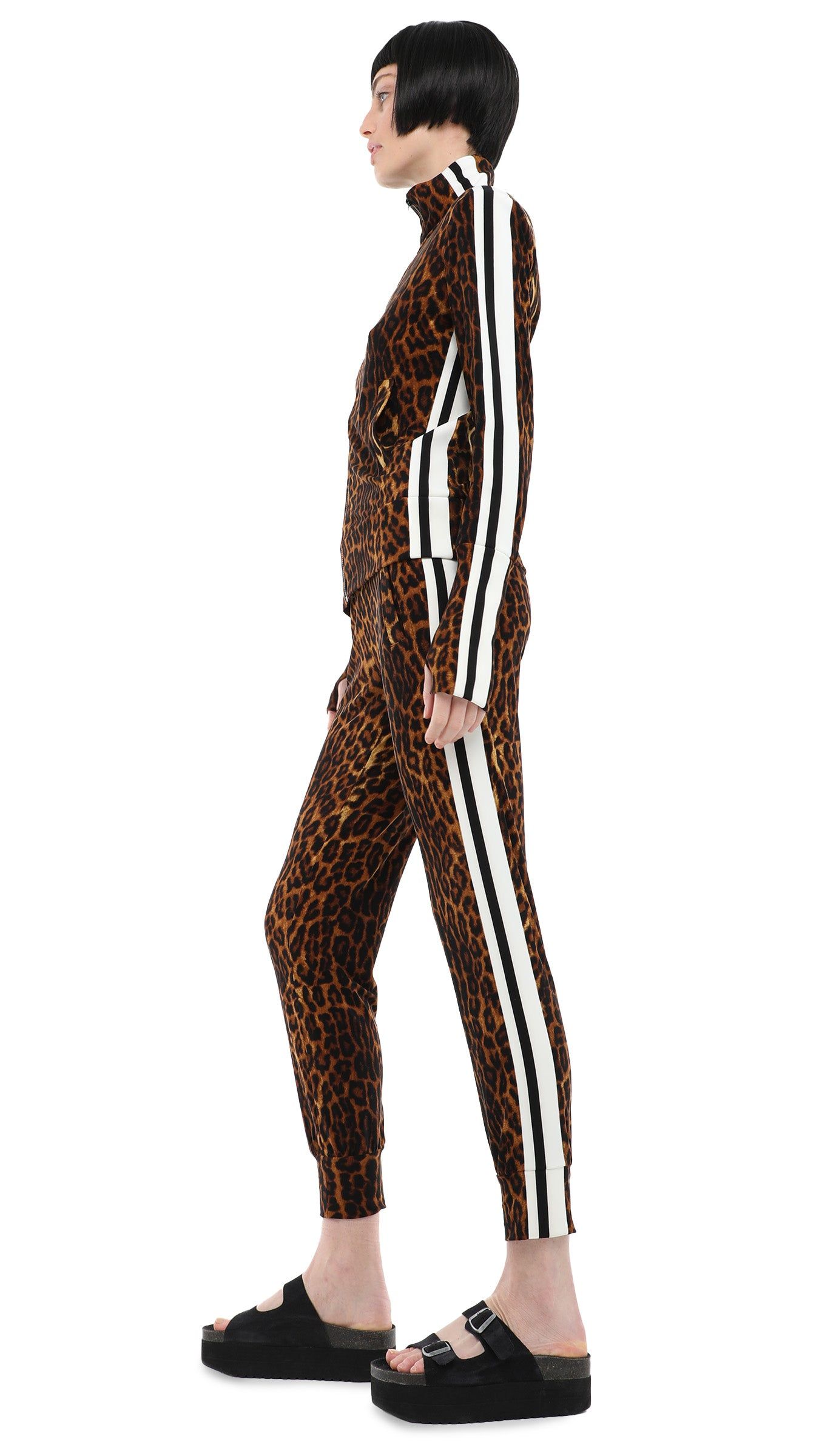 SIDE STRIPE JOG PANT sold by Norma Kamali product image thumbnail 2