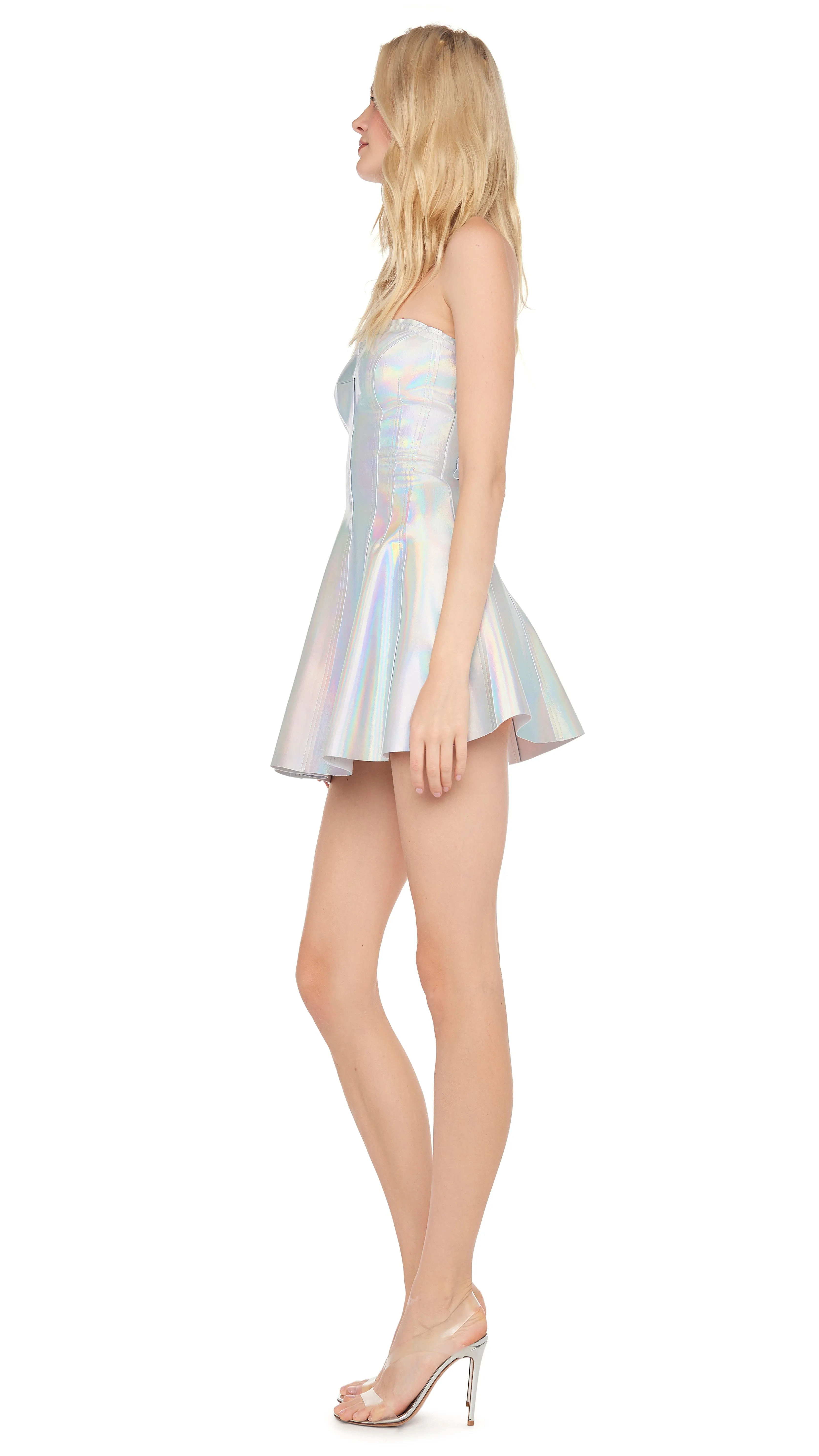 STRAPLESS GRACE MINI DRESS sold by Norma Kamali product image thumbnail 2