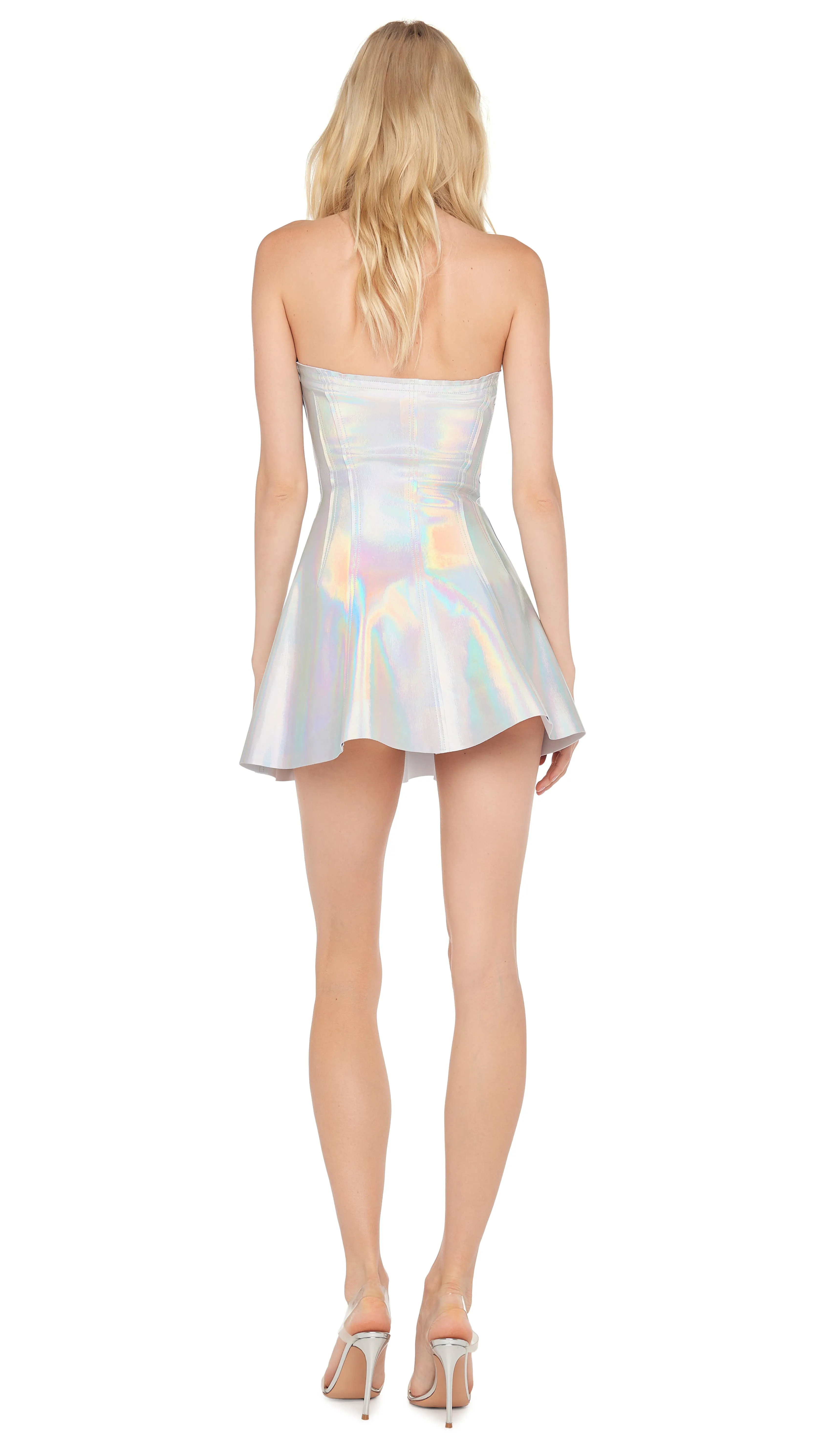 STRAPLESS GRACE MINI DRESS sold by Norma Kamali product image thumbnail 3