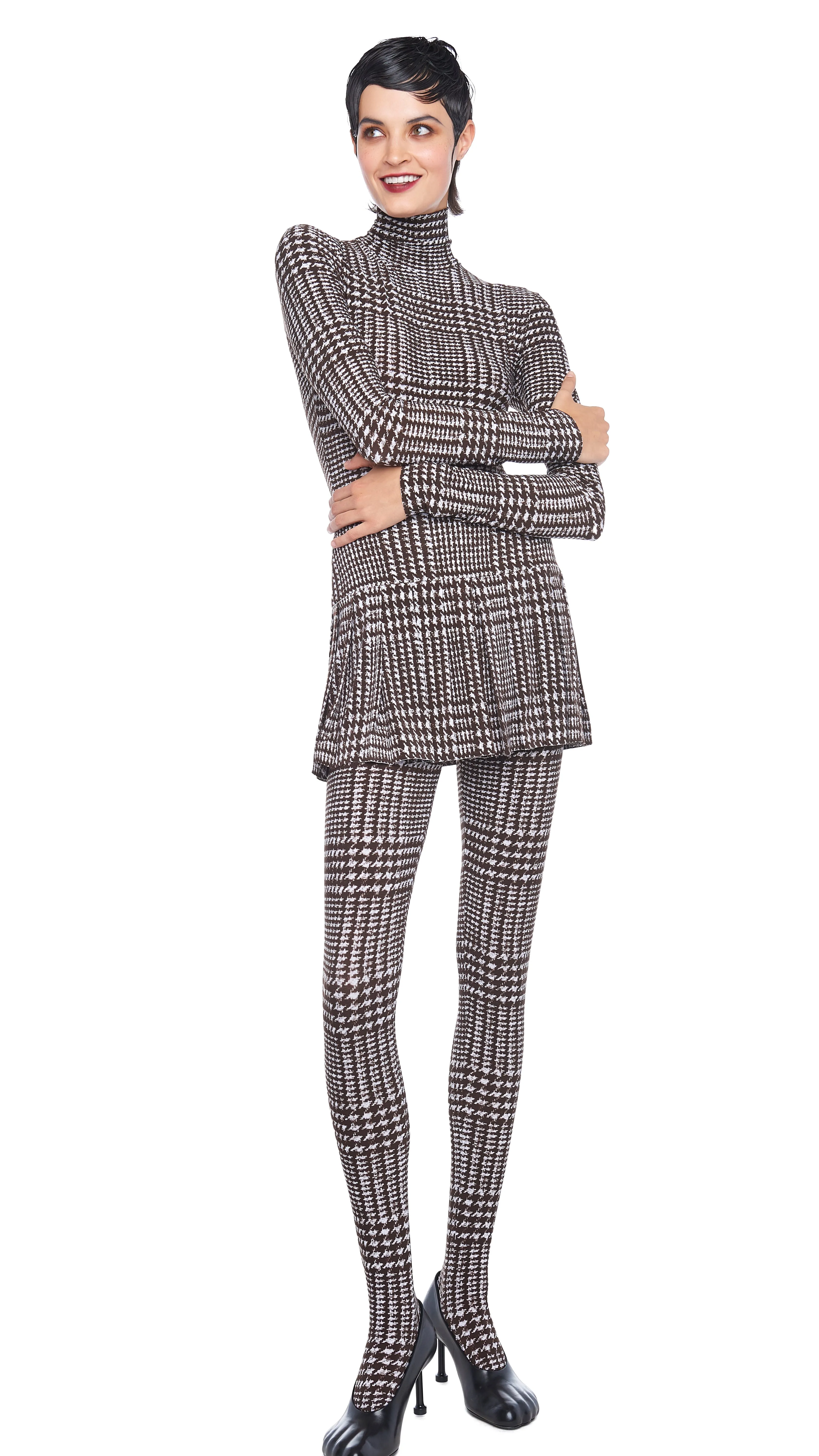 PLEATED MICRO SKIRT sold by Norma Kamali product image thumbnail 5