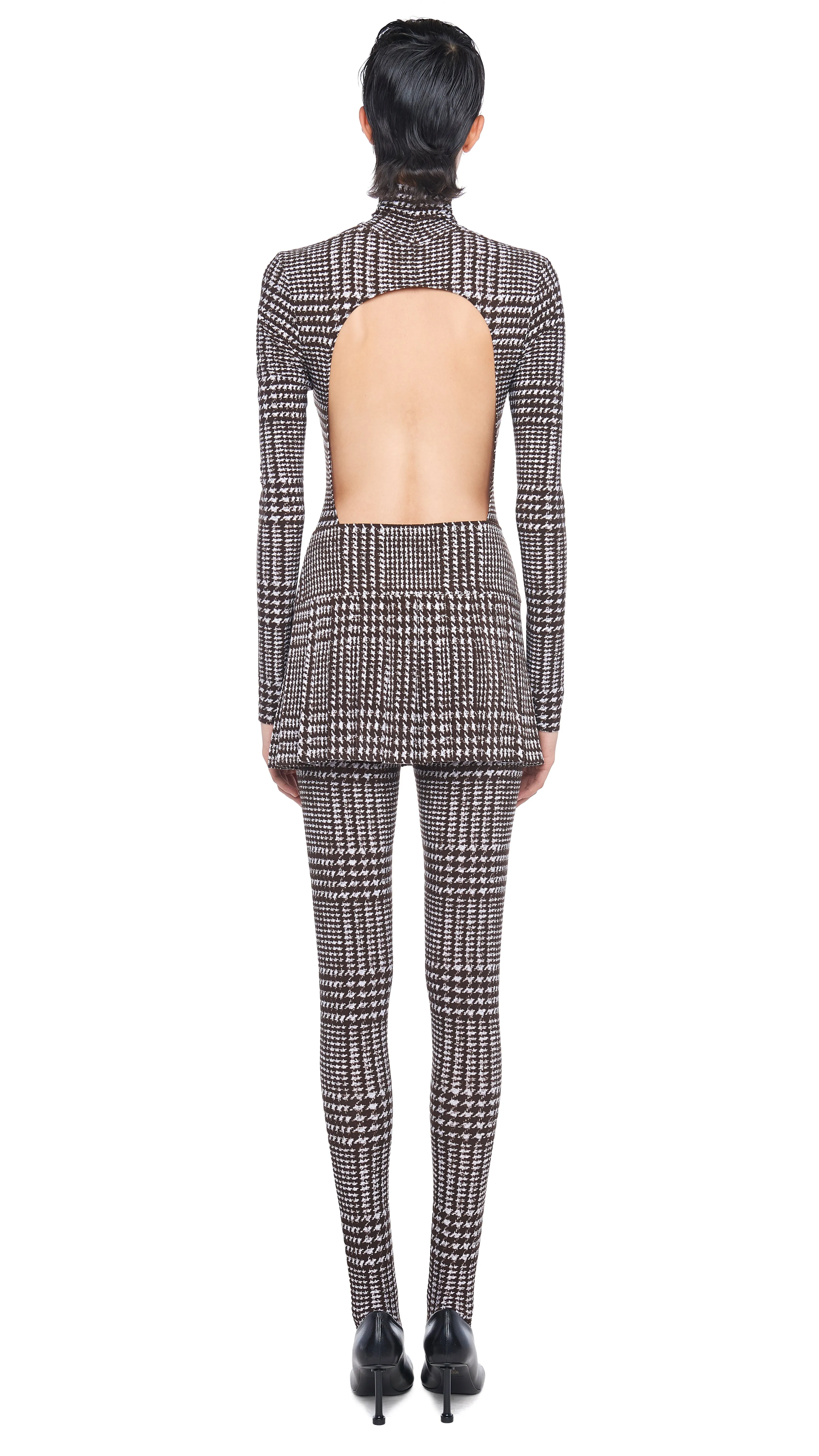 PLEATED MICRO SKIRT sold by Norma Kamali product image thumbnail 3