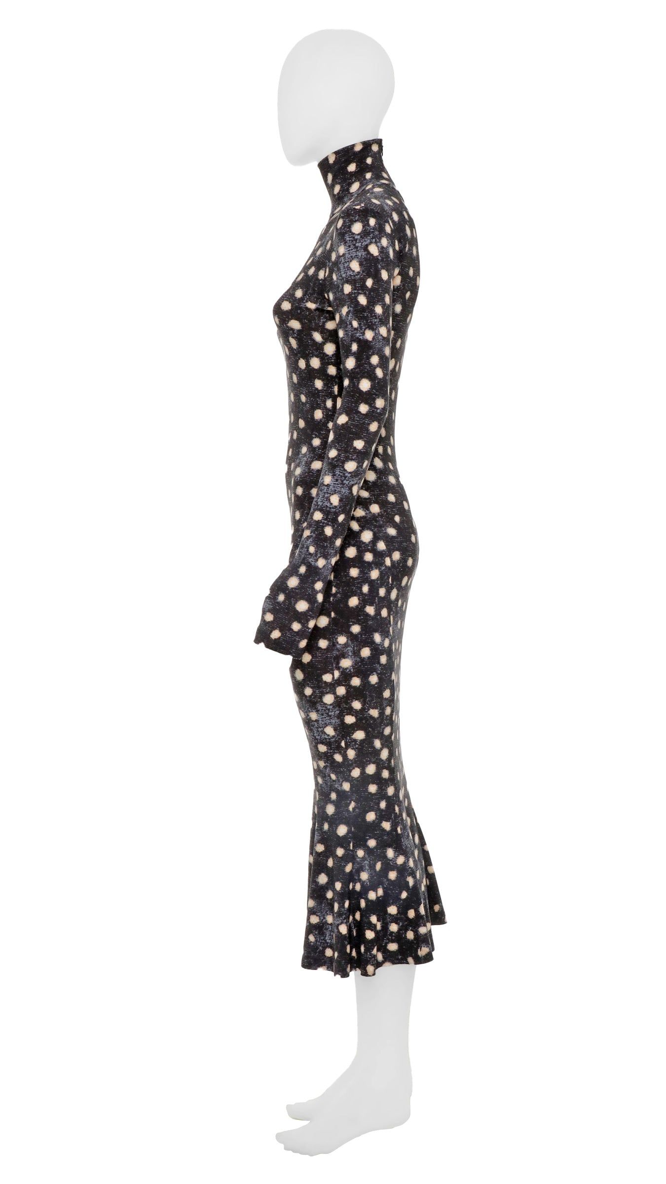 TURTLE FISHTAIL DRESS sold by Norma Kamali product image thumbnail 2