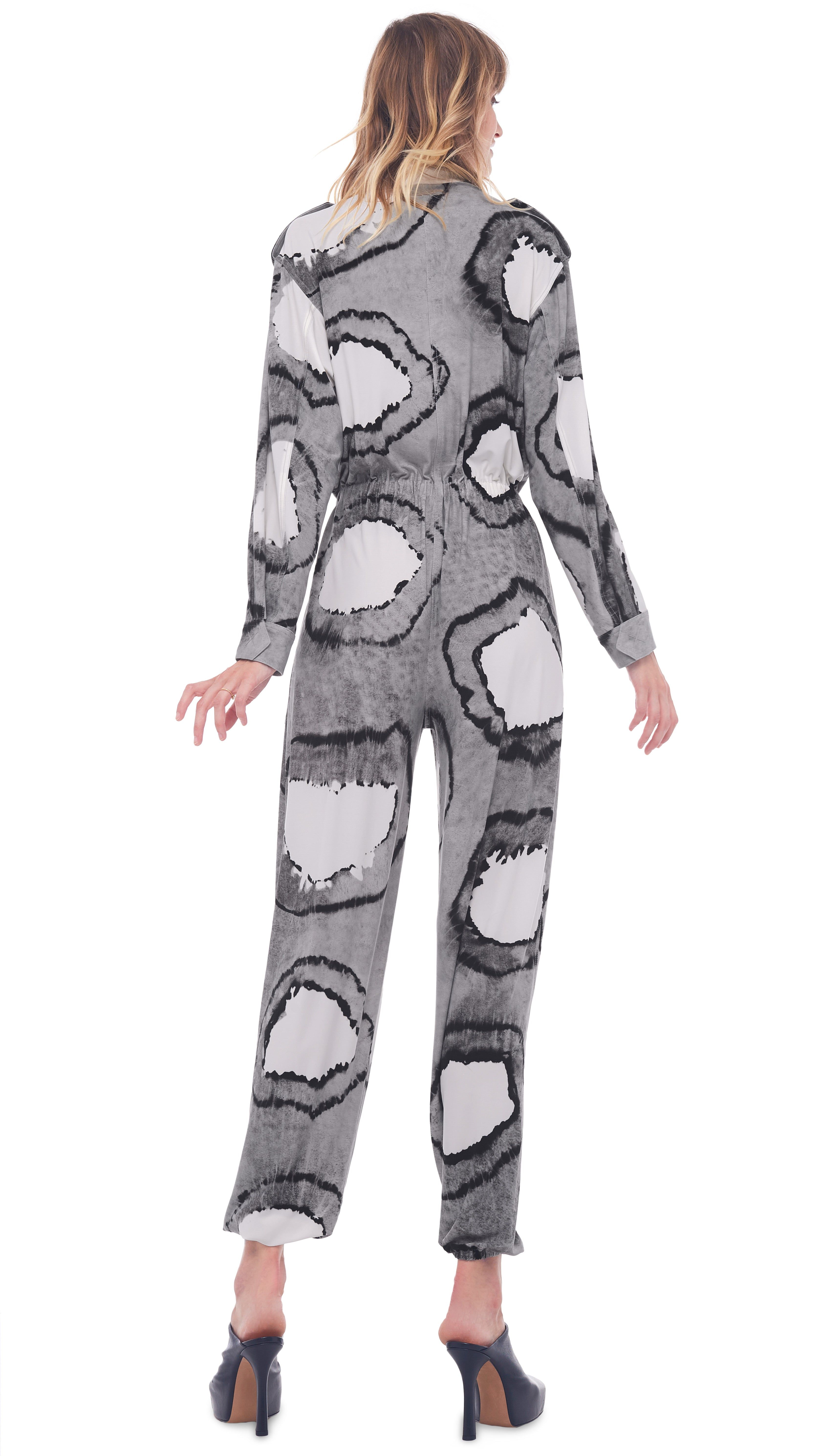 TURTLE CARGO JUMPSUIT sold by Norma Kamali product image thumbnail 3