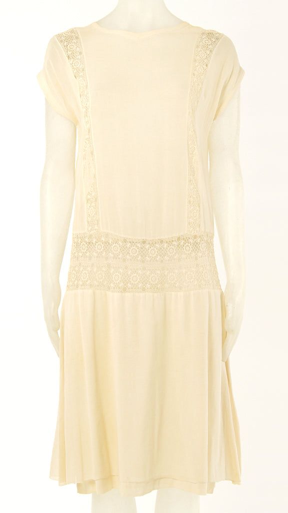 CROCHETED LACE DRESS sold by Norma Kamali