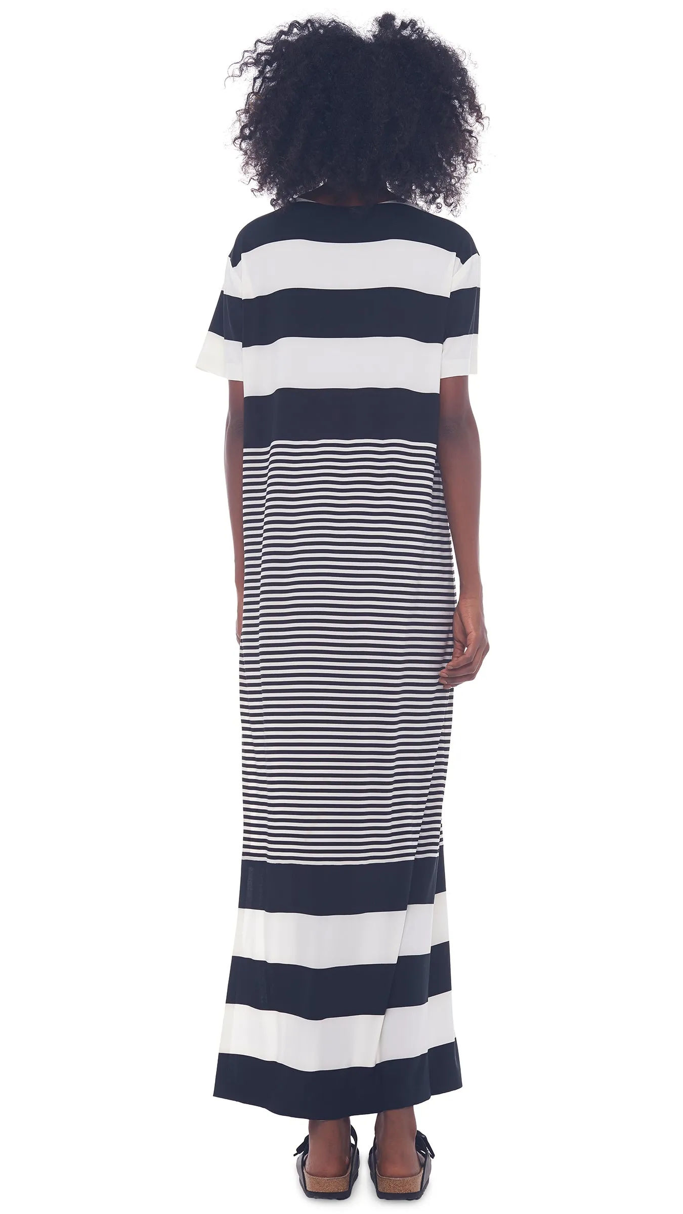 SPLICED BOXY DRESS sold by Norma Kamali product image thumbnail 3