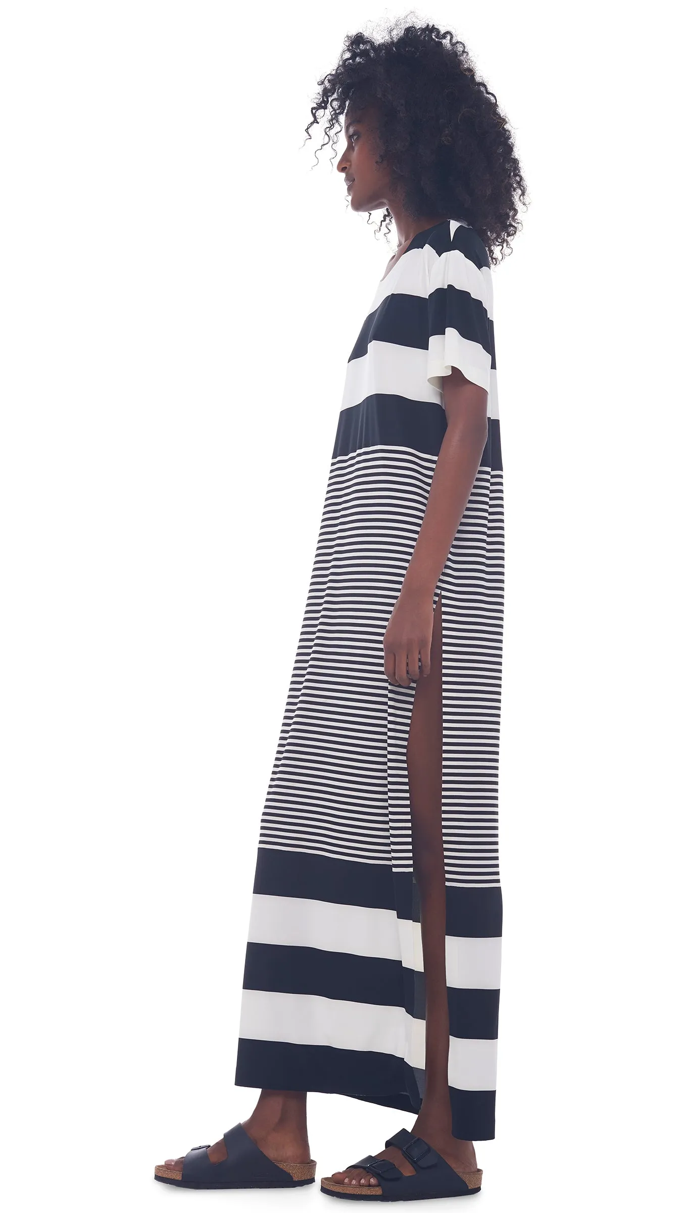 SPLICED BOXY DRESS sold by Norma Kamali product image thumbnail 2