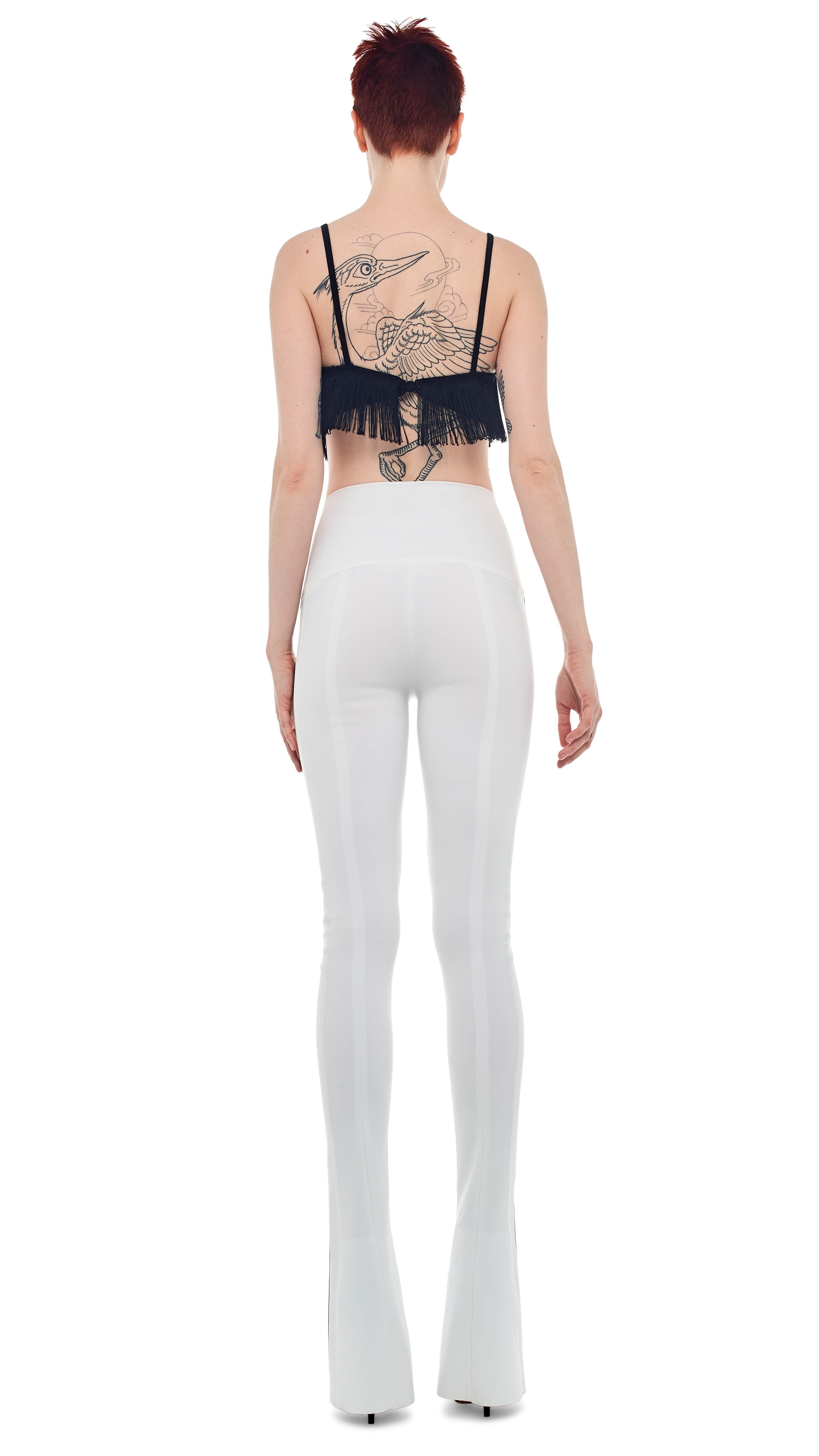 SIDE STRIPE SPAT LEGGING sold by Norma Kamali product image thumbnail 3