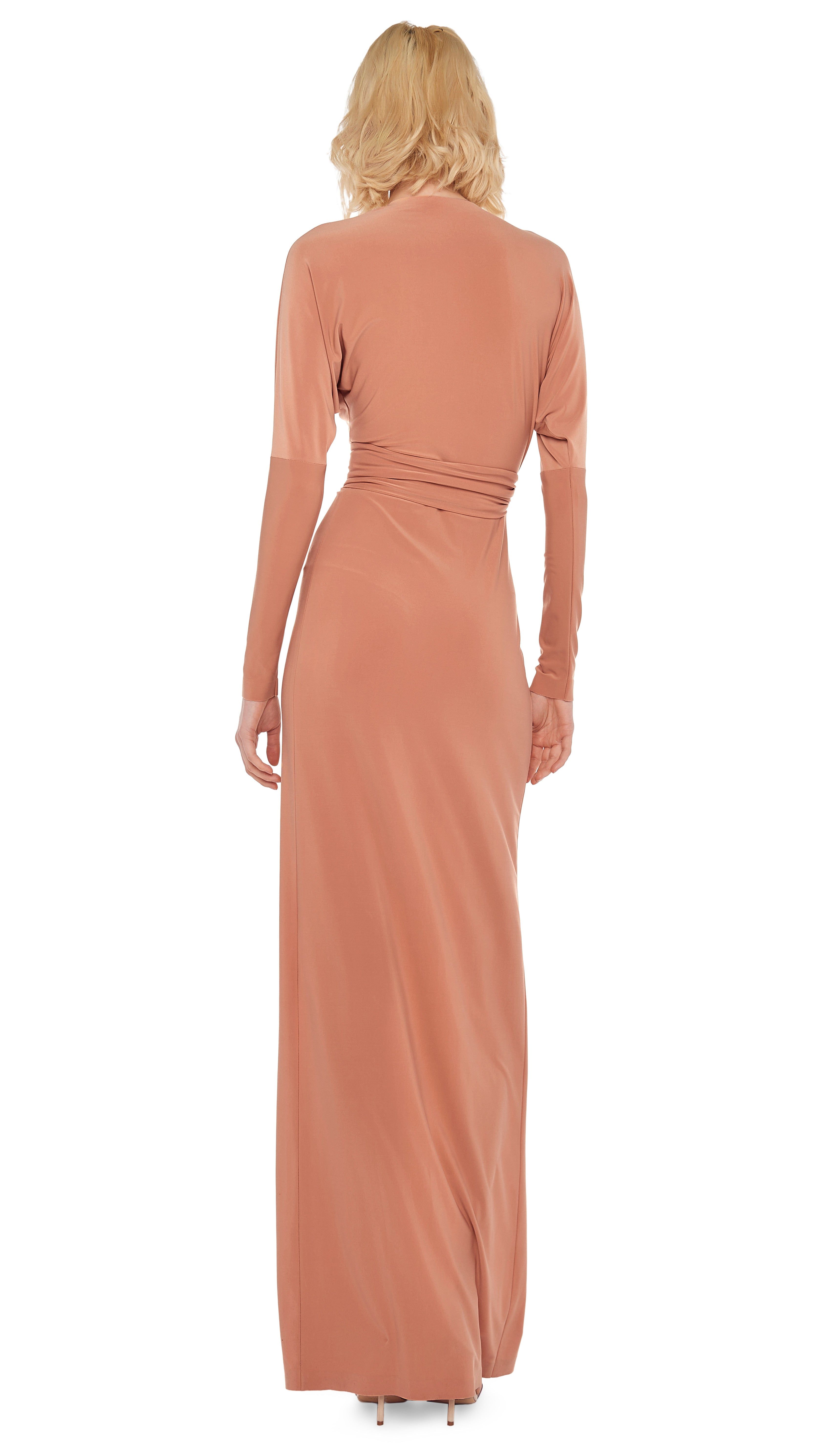 DOLMAN WRAP STRAIGHT GOWN Parallel