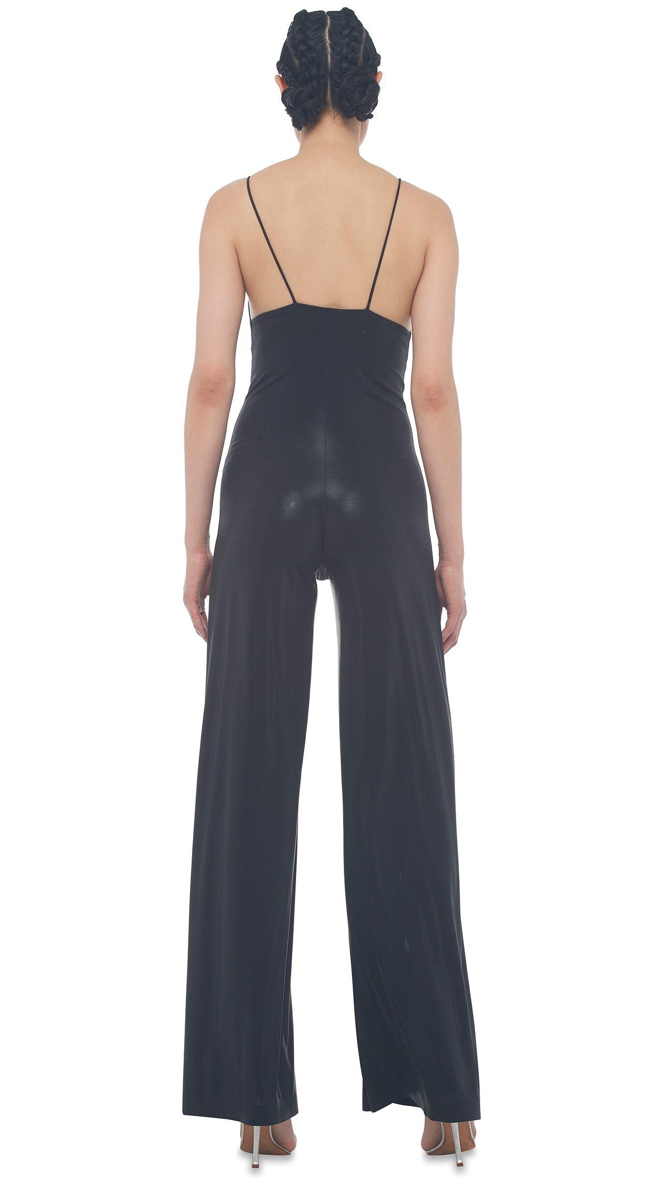 SLIP JUMPSUIT sold by Norma Kamali product image thumbnail 3