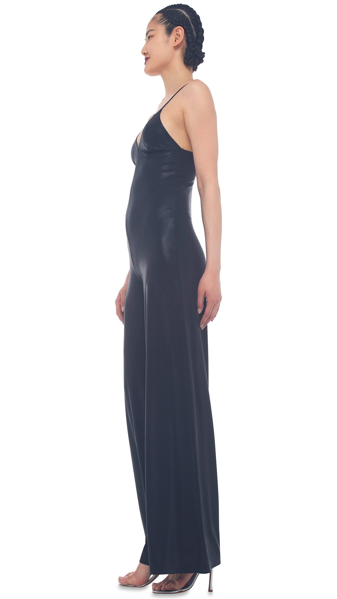SLIP JUMPSUIT sold by Norma Kamali product image thumbnail 2