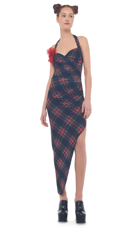 CAYLA SIDE DRAPE GOWN sold by Norma Kamali