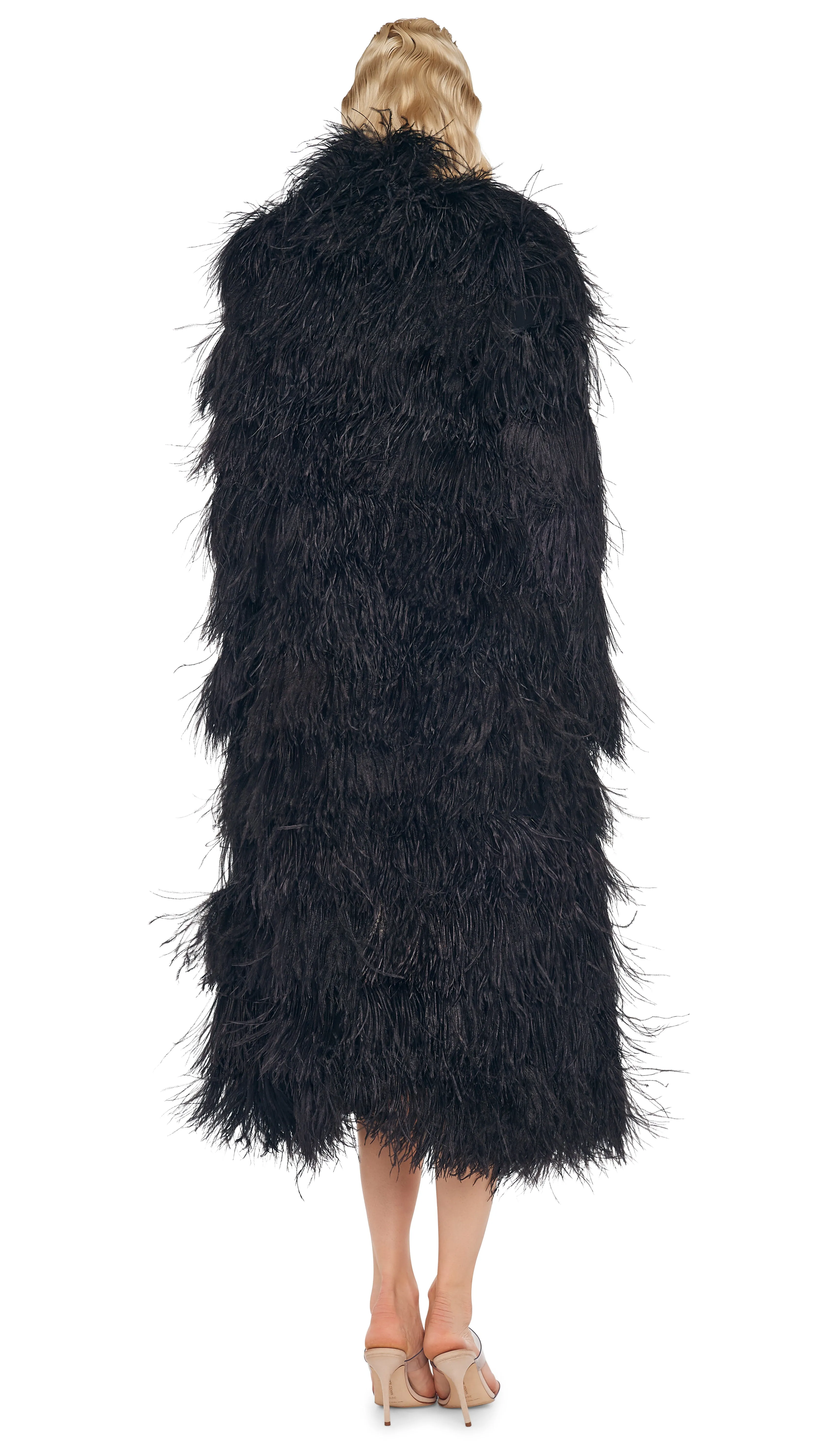 ALL OVER FEATHER JACKET sold by Norma Kamali product image thumbnail 3