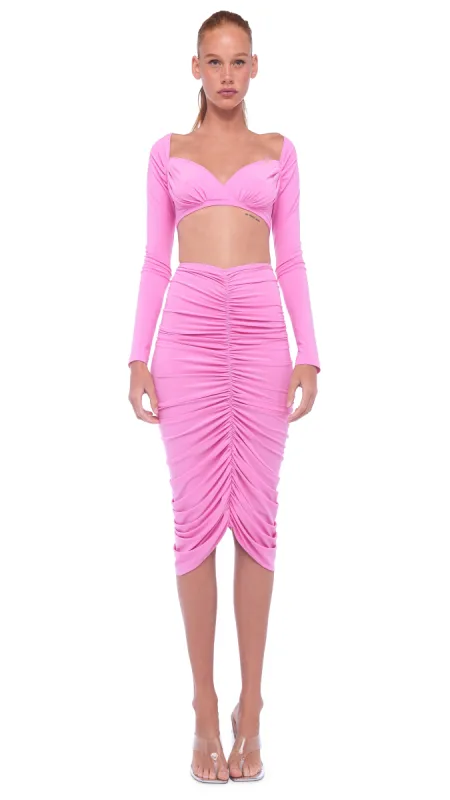 CROPPED SWEETHEART TOP sold by Norma Kamali