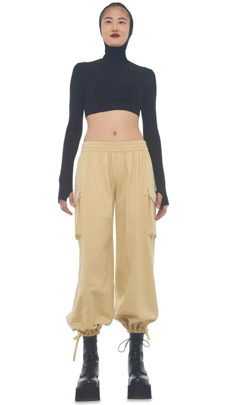 OVERSIZED BF CARGO SWEATPANT sold by Norma Kamali