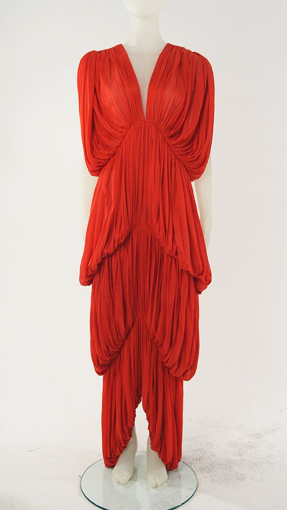 LONG BUTTERFLY DRESS sold by Norma Kamali