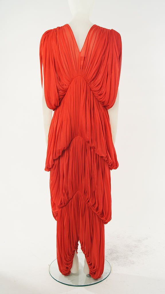 LONG BUTTERFLY DRESS sold by Norma Kamali product image thumbnail 2