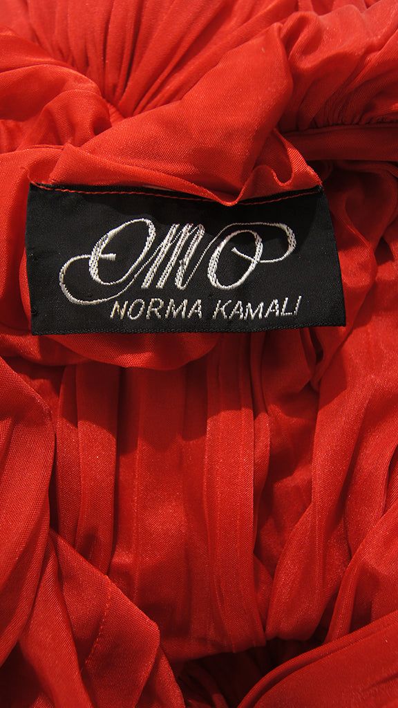 LONG BUTTERFLY DRESS sold by Norma Kamali product image thumbnail 3